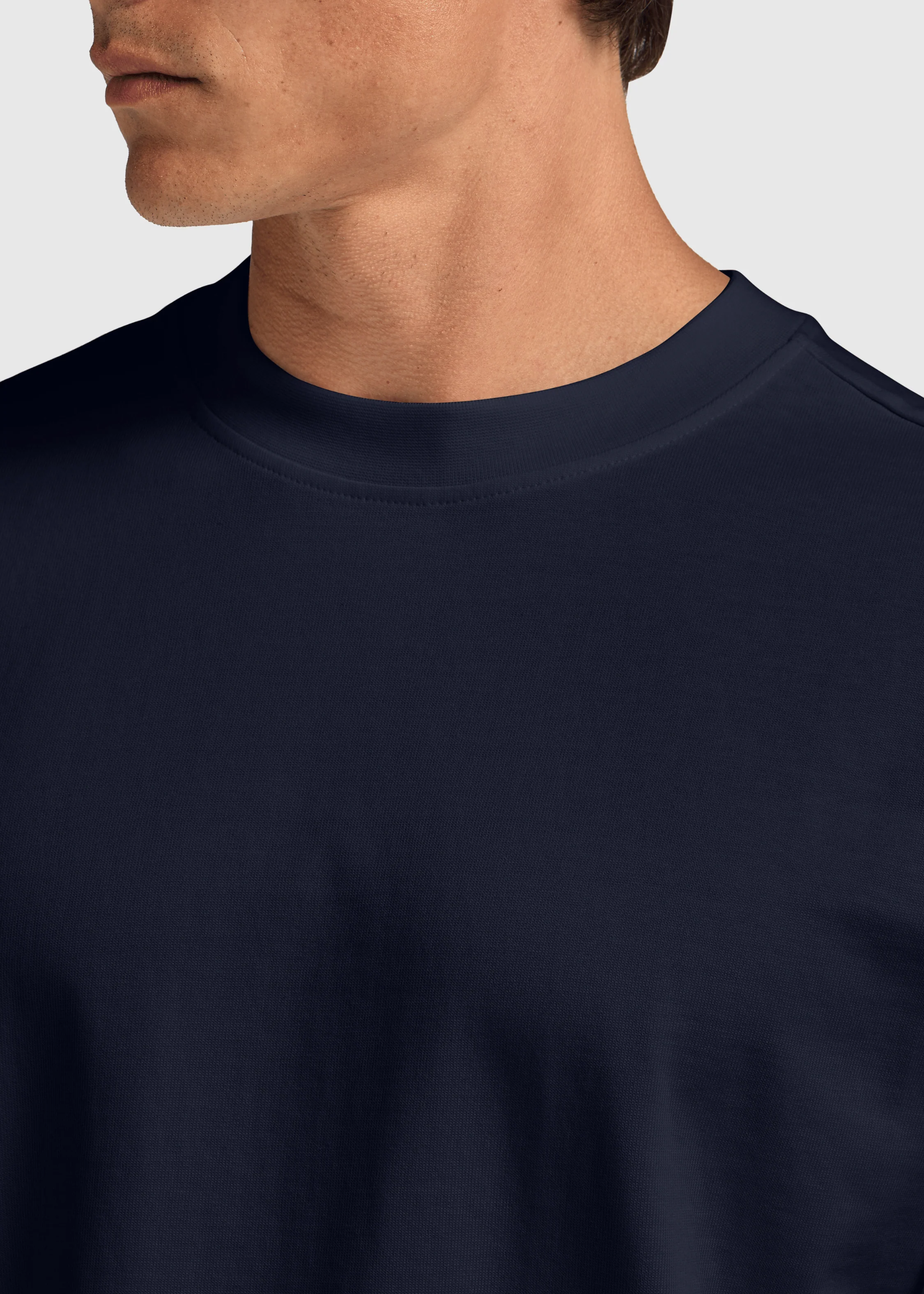 Premium Longsleeve - Navy Blue - Image 3