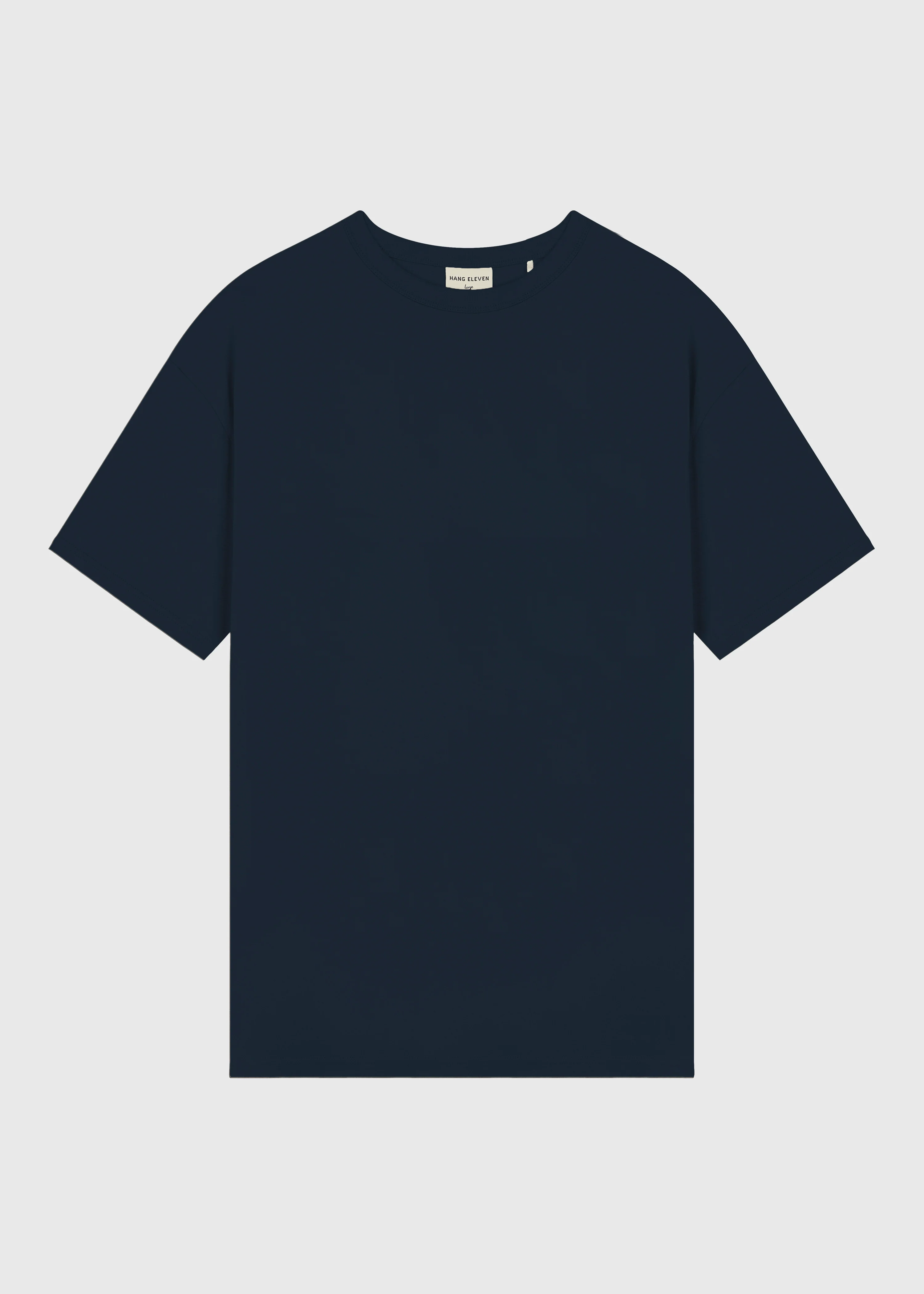 Light Oversized Premium Tee - Navy Blue - Image 5