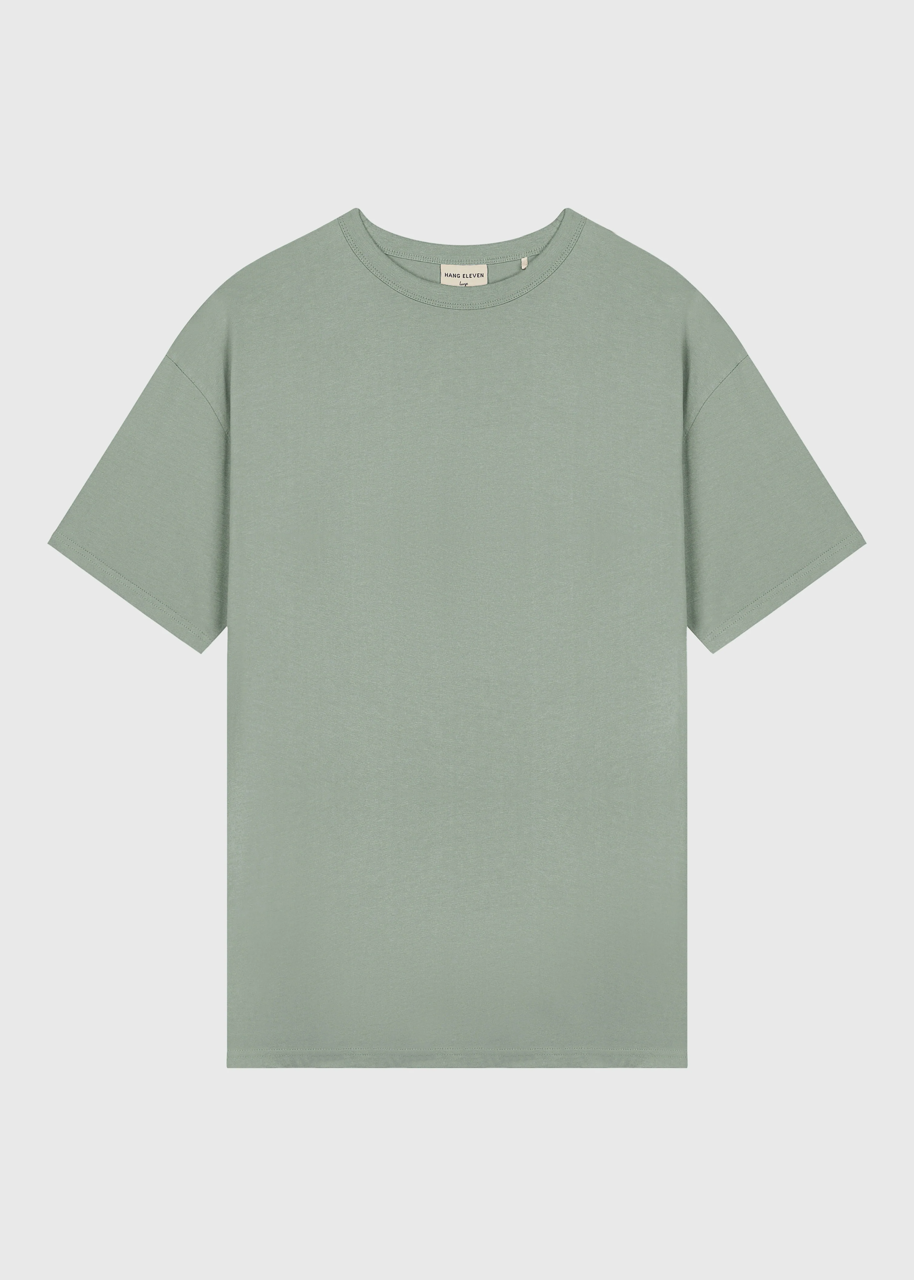 Light Oversized Premium Tee - Sage Green - Image 5