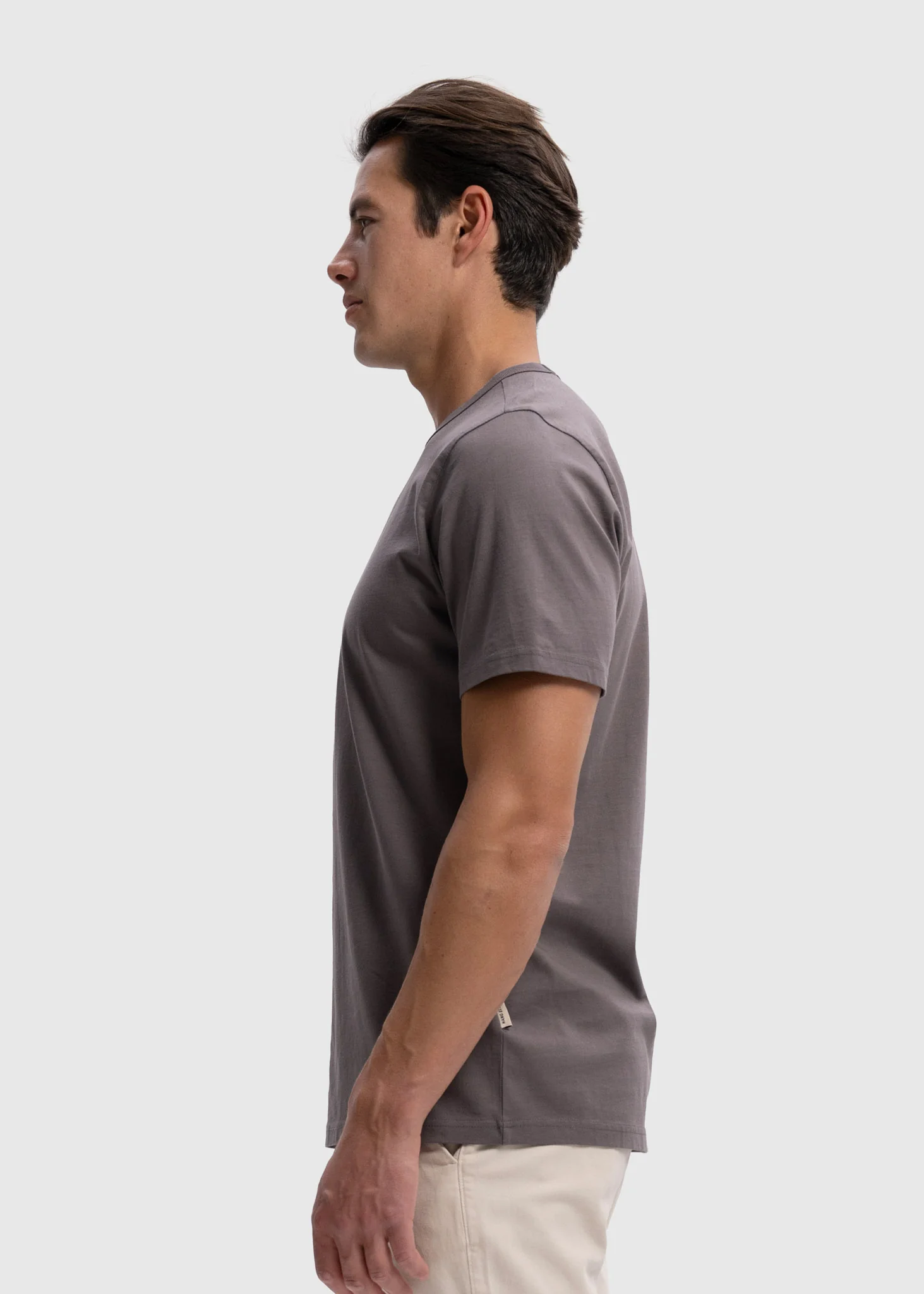 Light Regular Premium Tee - Anthracite - Image 3