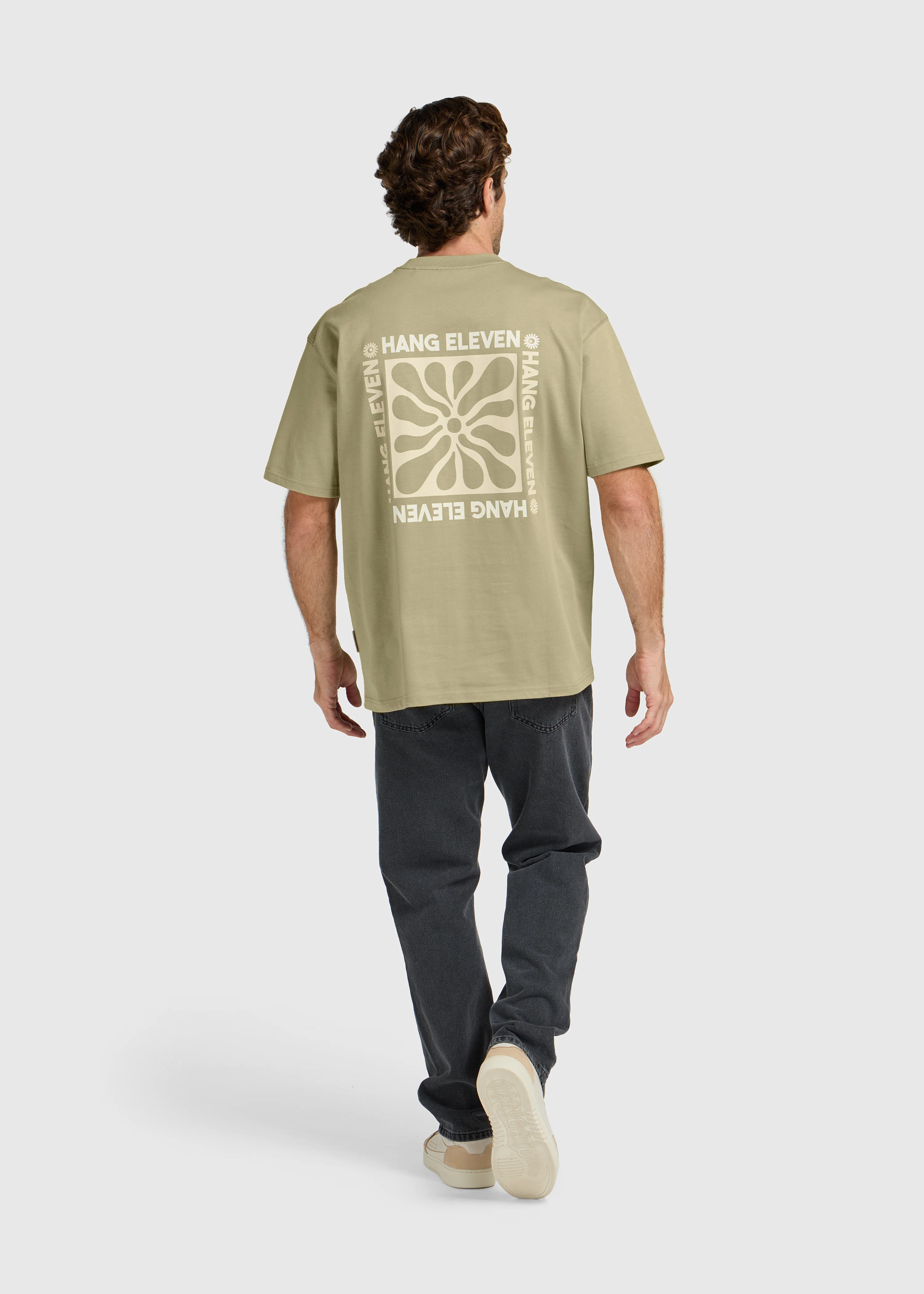Bloom Tee - Slate Green - Image 3