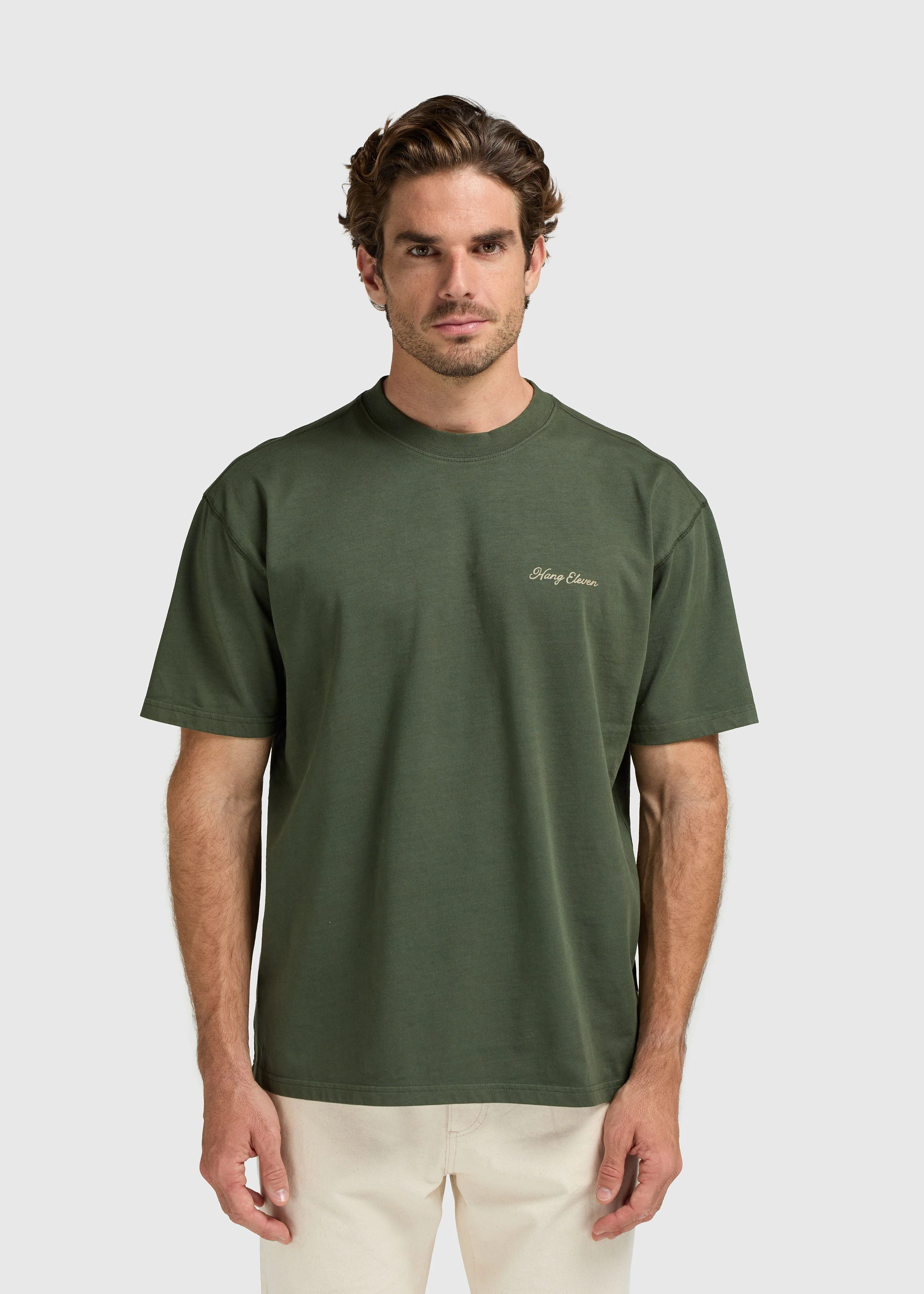 Blossom Tee - Dark Green - Image 2