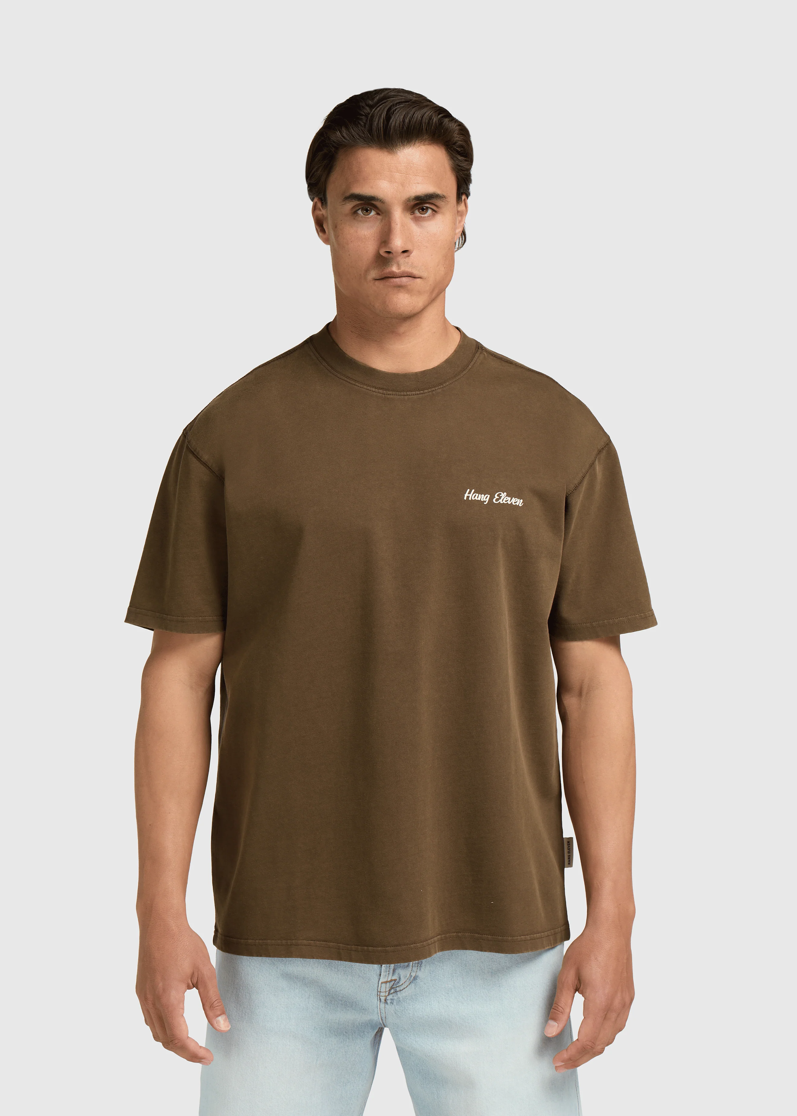 Born Tee - Washed Brown - Image 2
