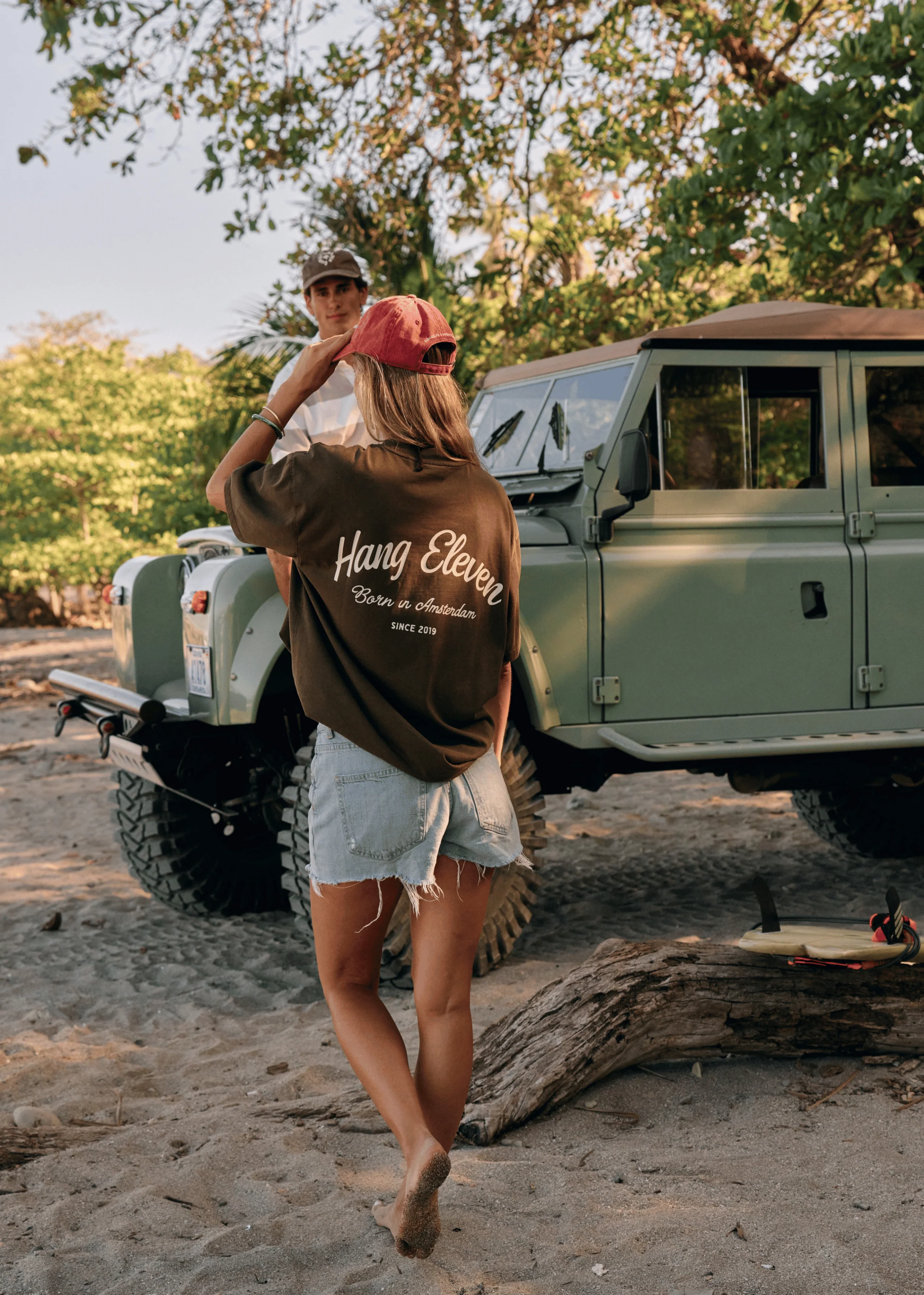 Born Tee - Washed Brown - Image 5