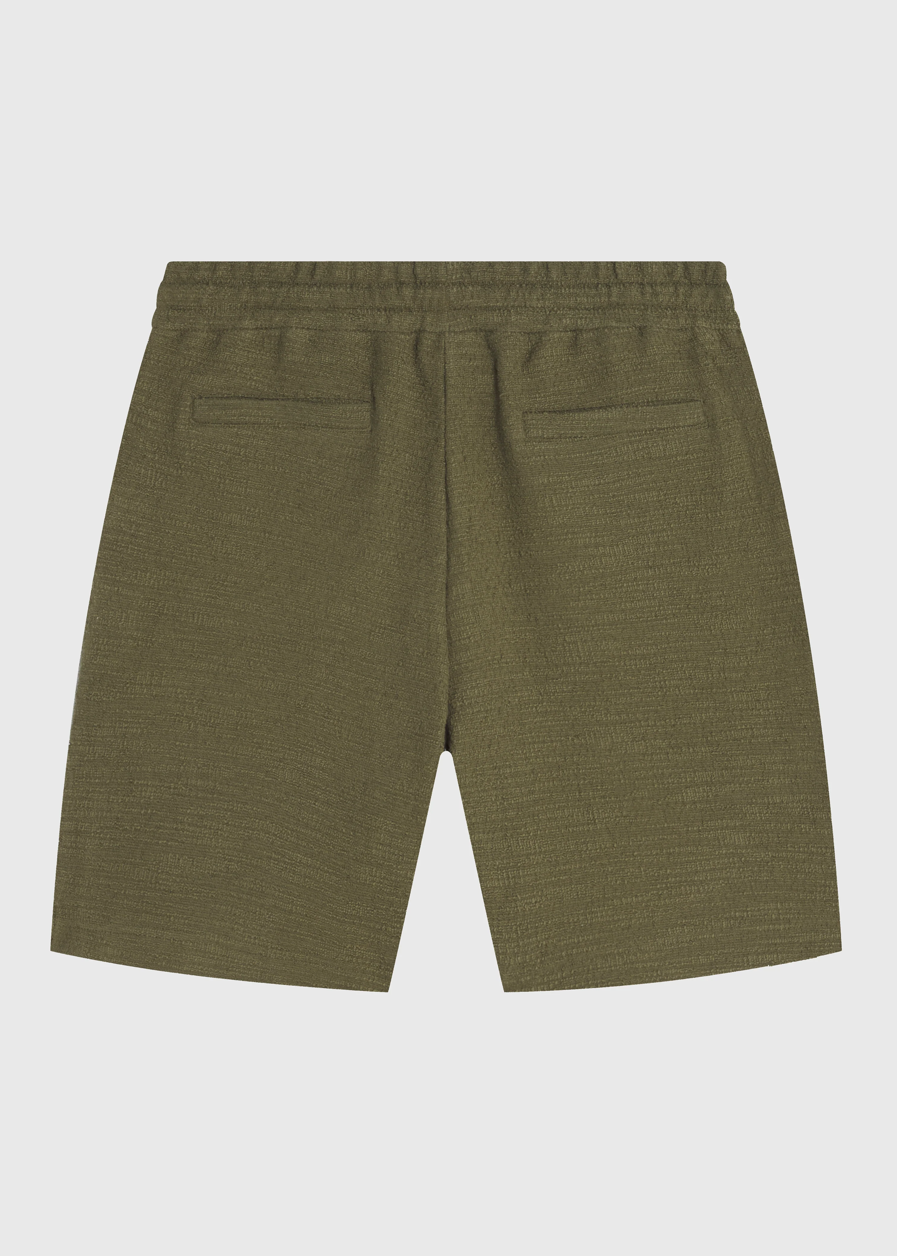 Boucle Short - Olive Green - Image 4