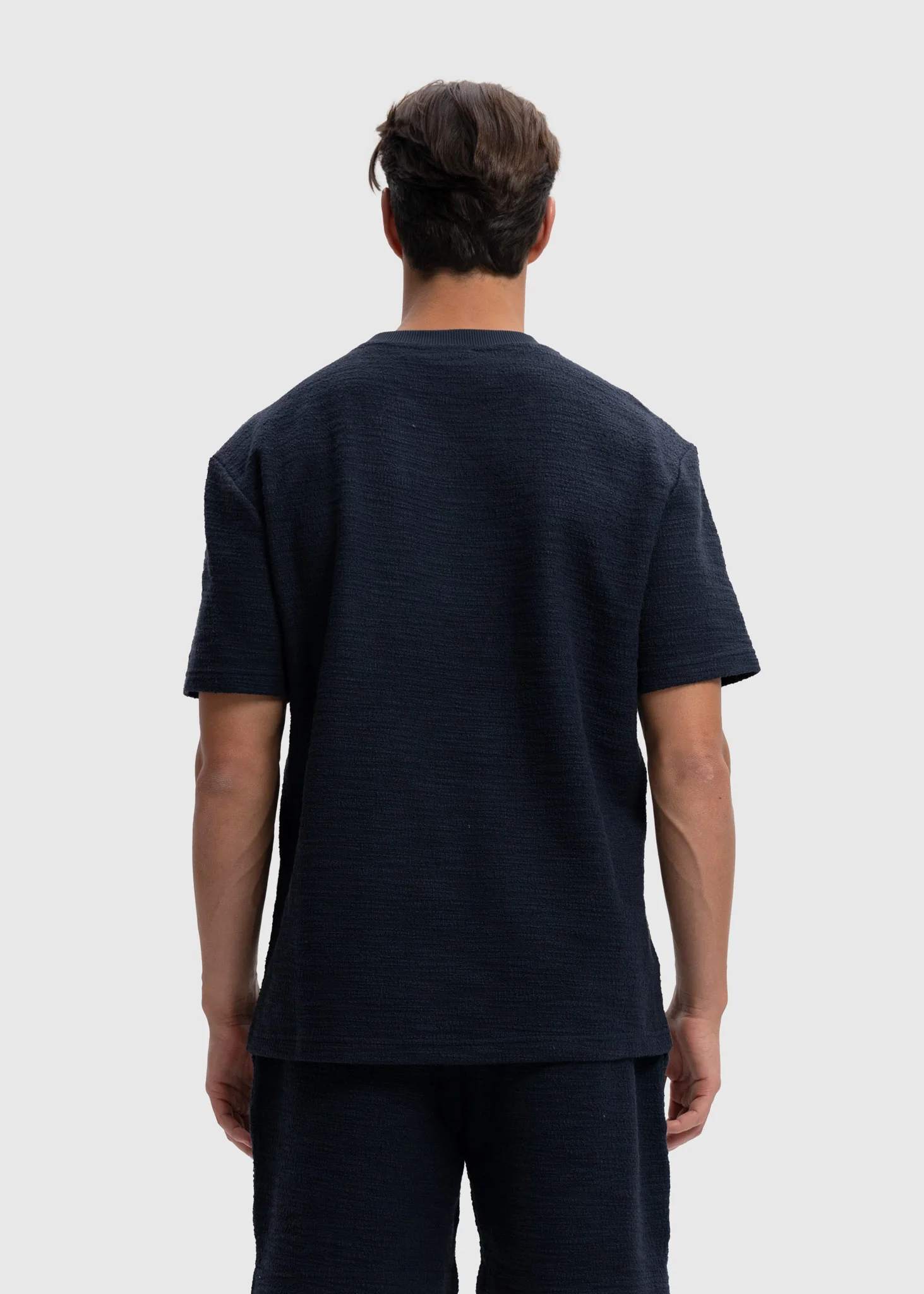 Boucle Tee - Navy Blue - Image 2