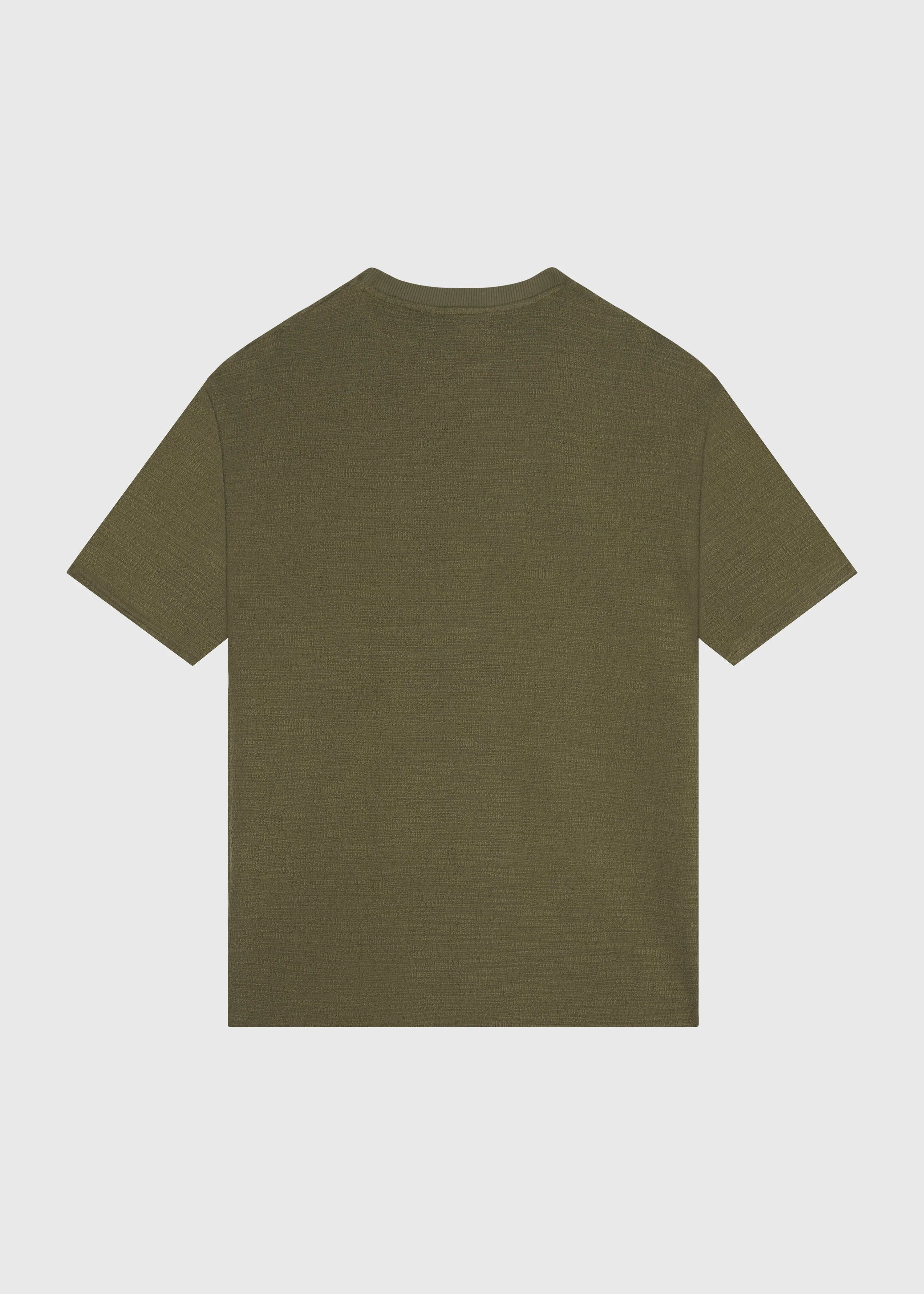 Boucle Tee -  Olive Green - Image 4