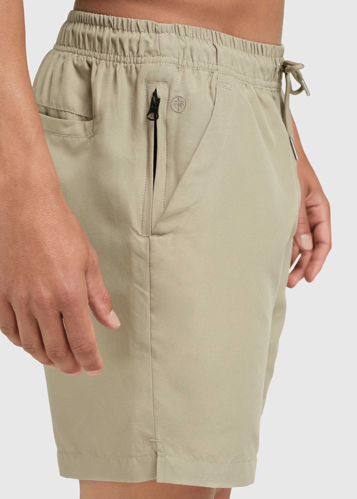 Solid Swim Short - Slate Green - Image 4