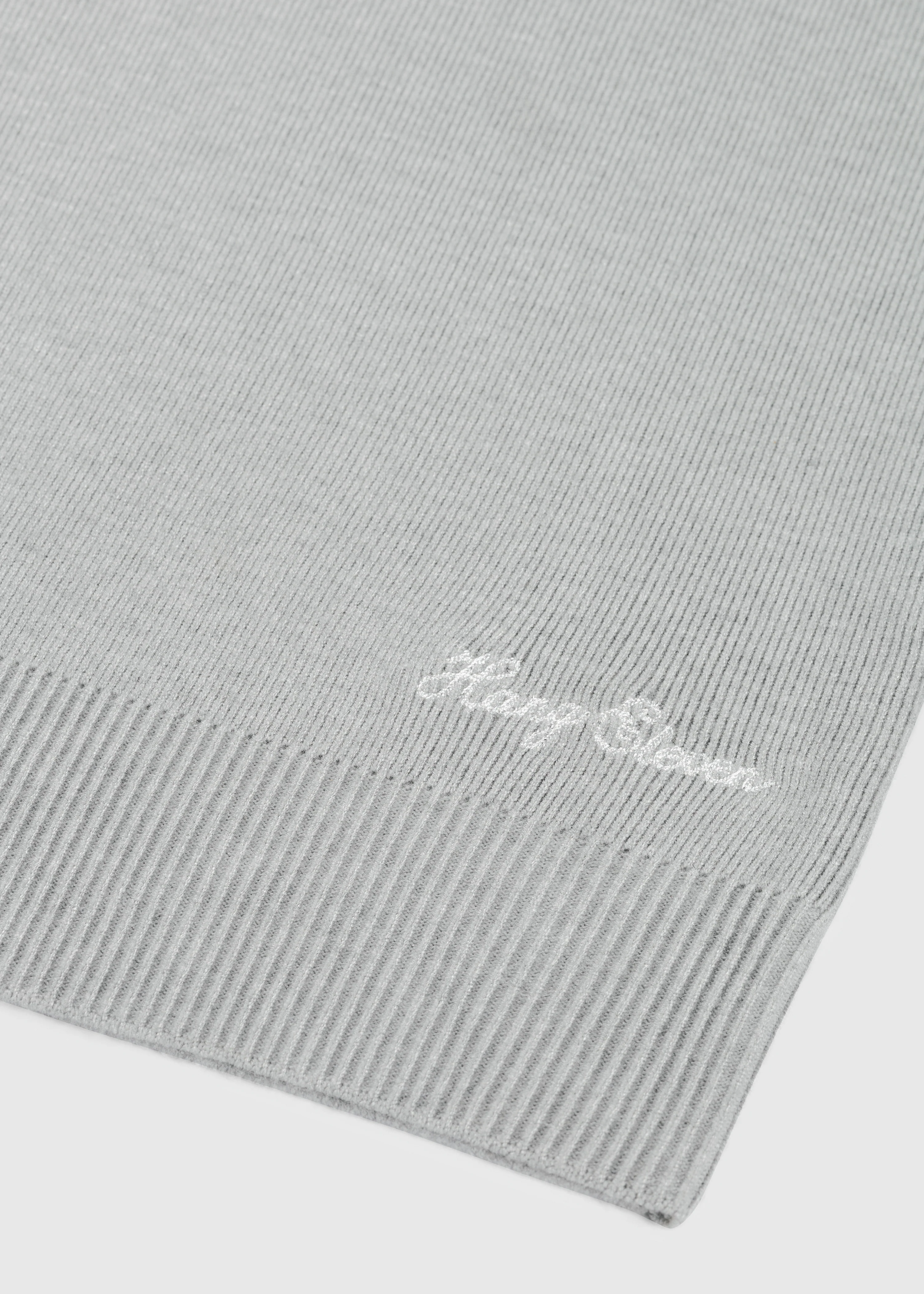 Compact Knit Crewneck - Grey Melee - Image 5