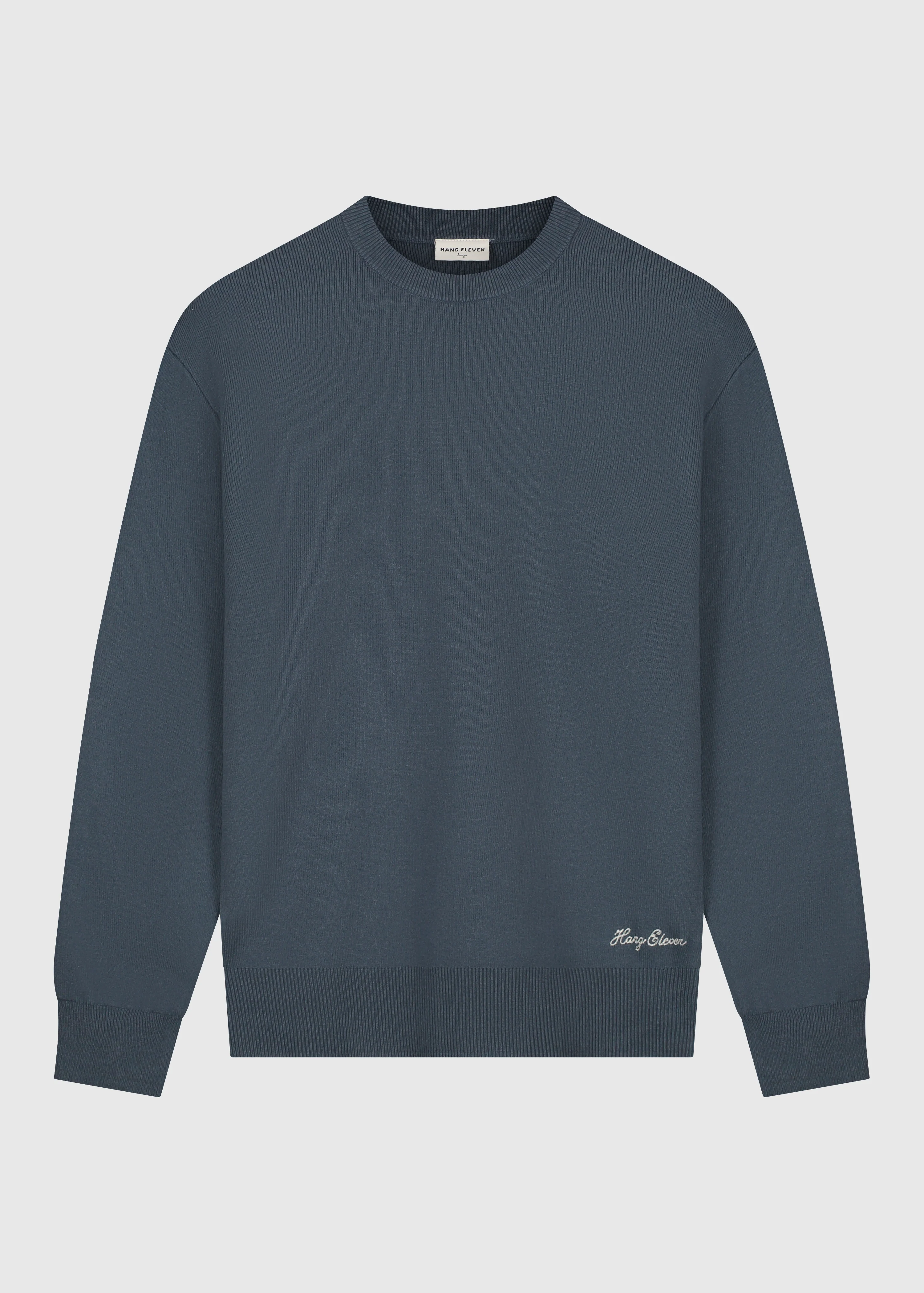 Compact Knit Crewneck - Ombre Blue - Image 3