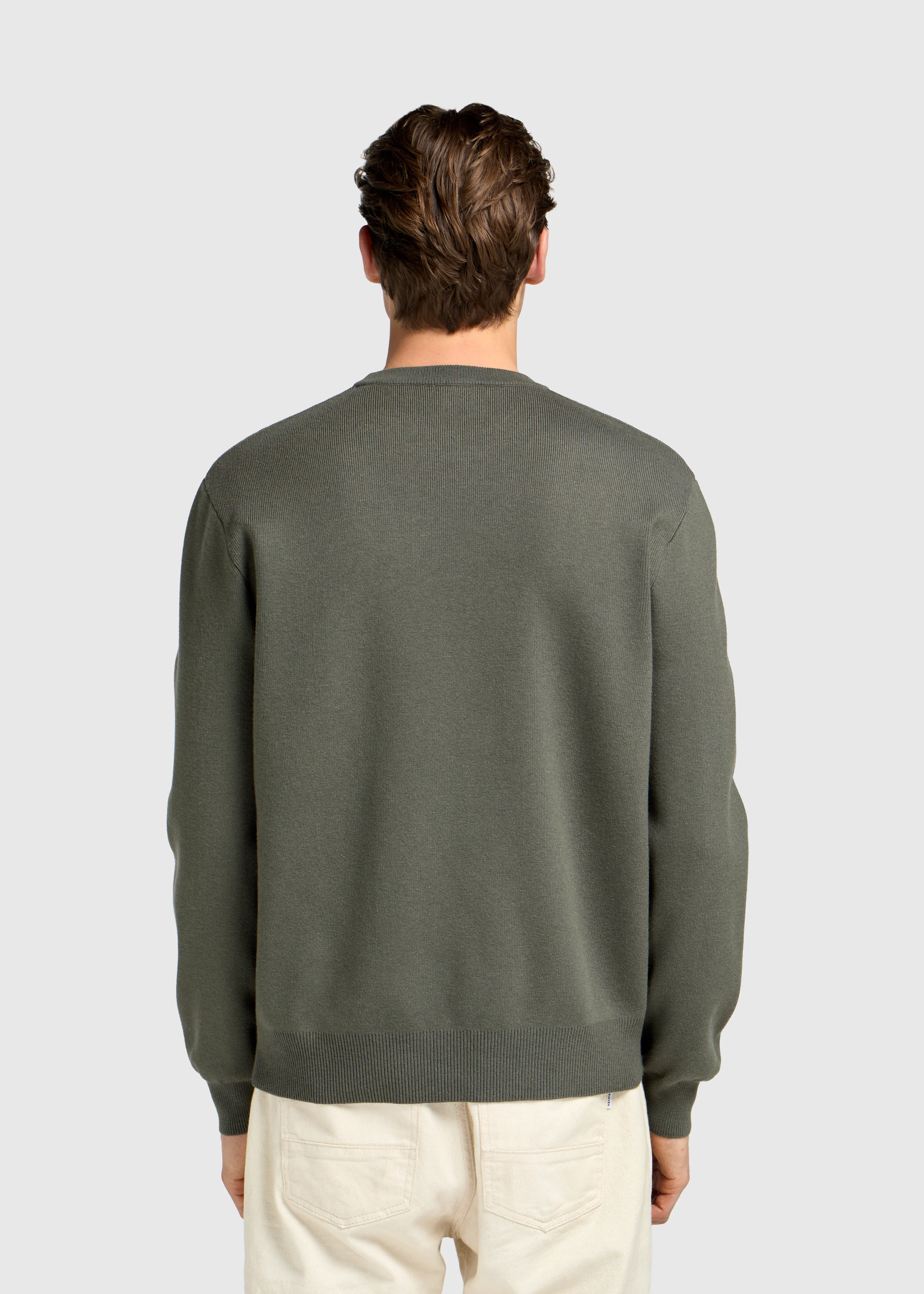 Compact Knit Crewneck - Chimera Green - Image 3