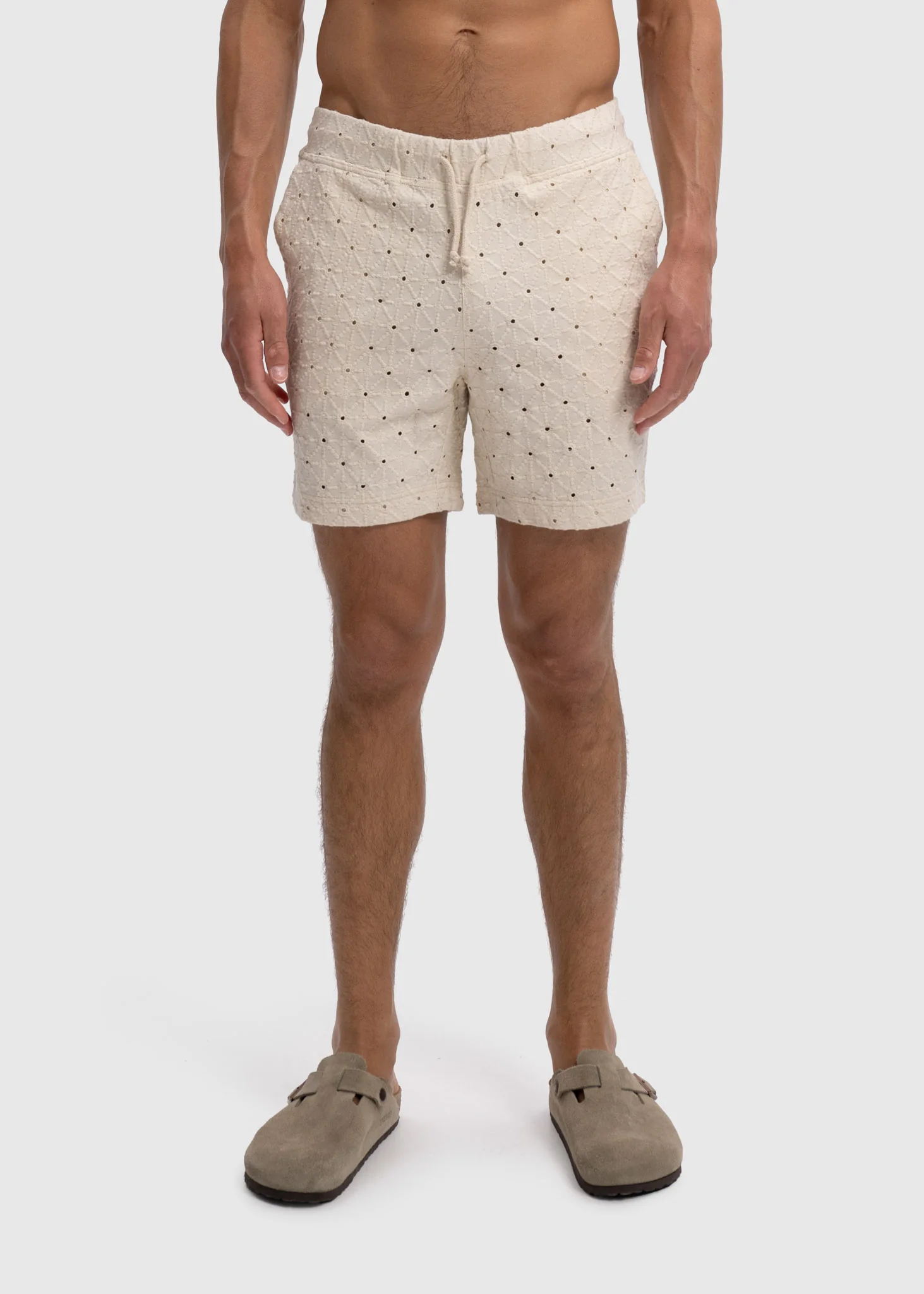 Crochet Sunrise Short - White Sand - Image 3