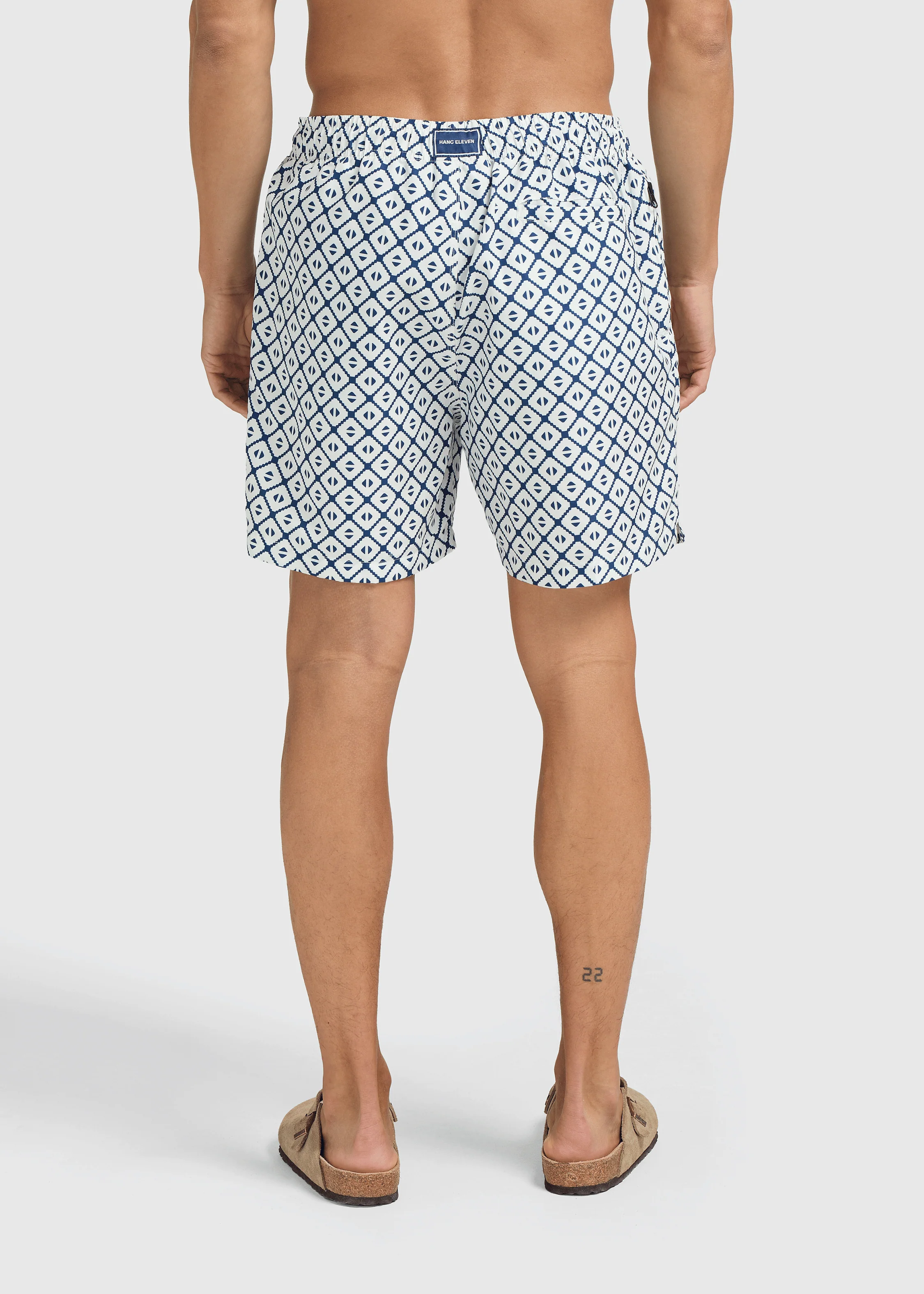 Diamond Swim Short - Navy Blue - Image 6