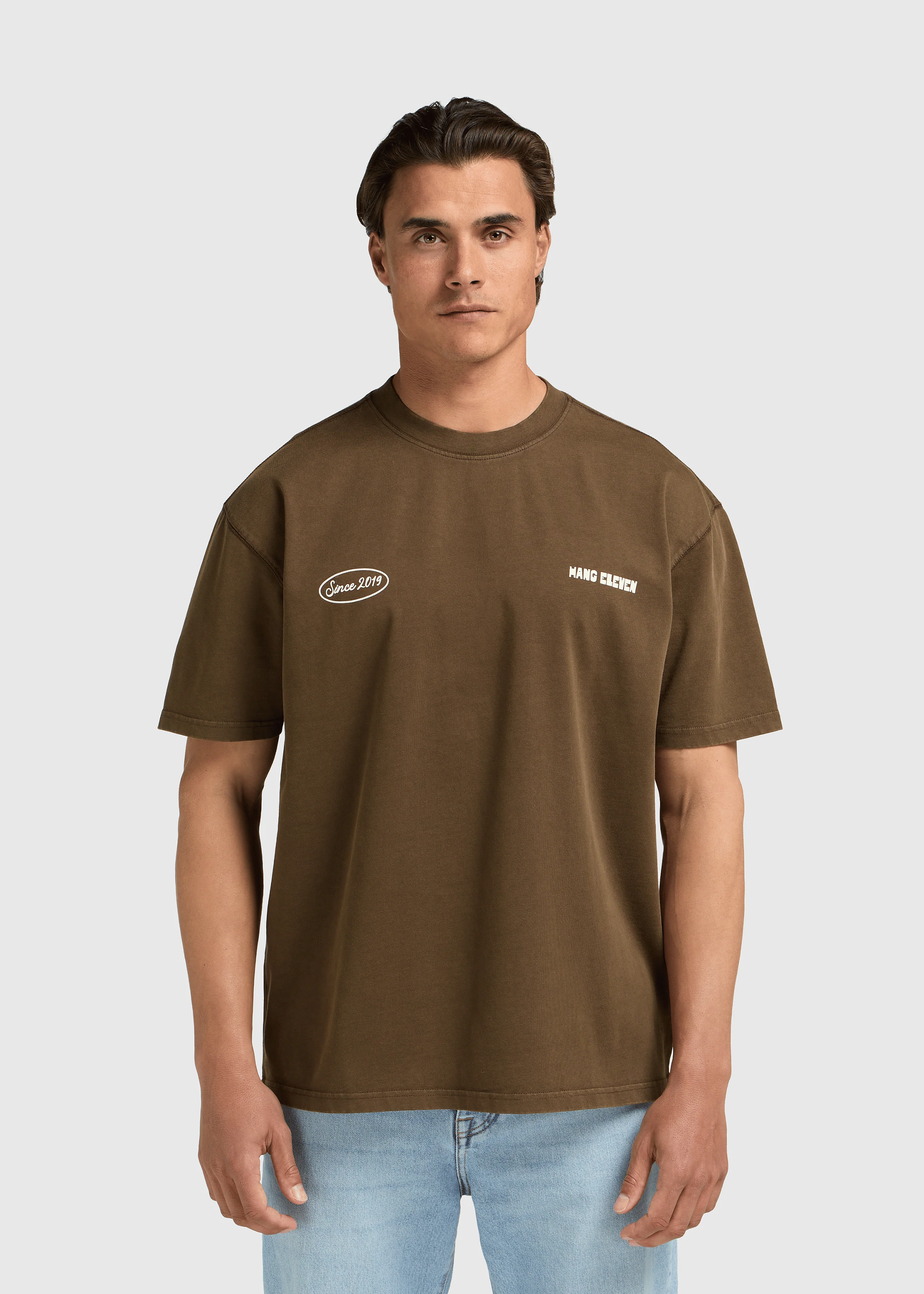 Drift Tee - Washed Brown - Image 2