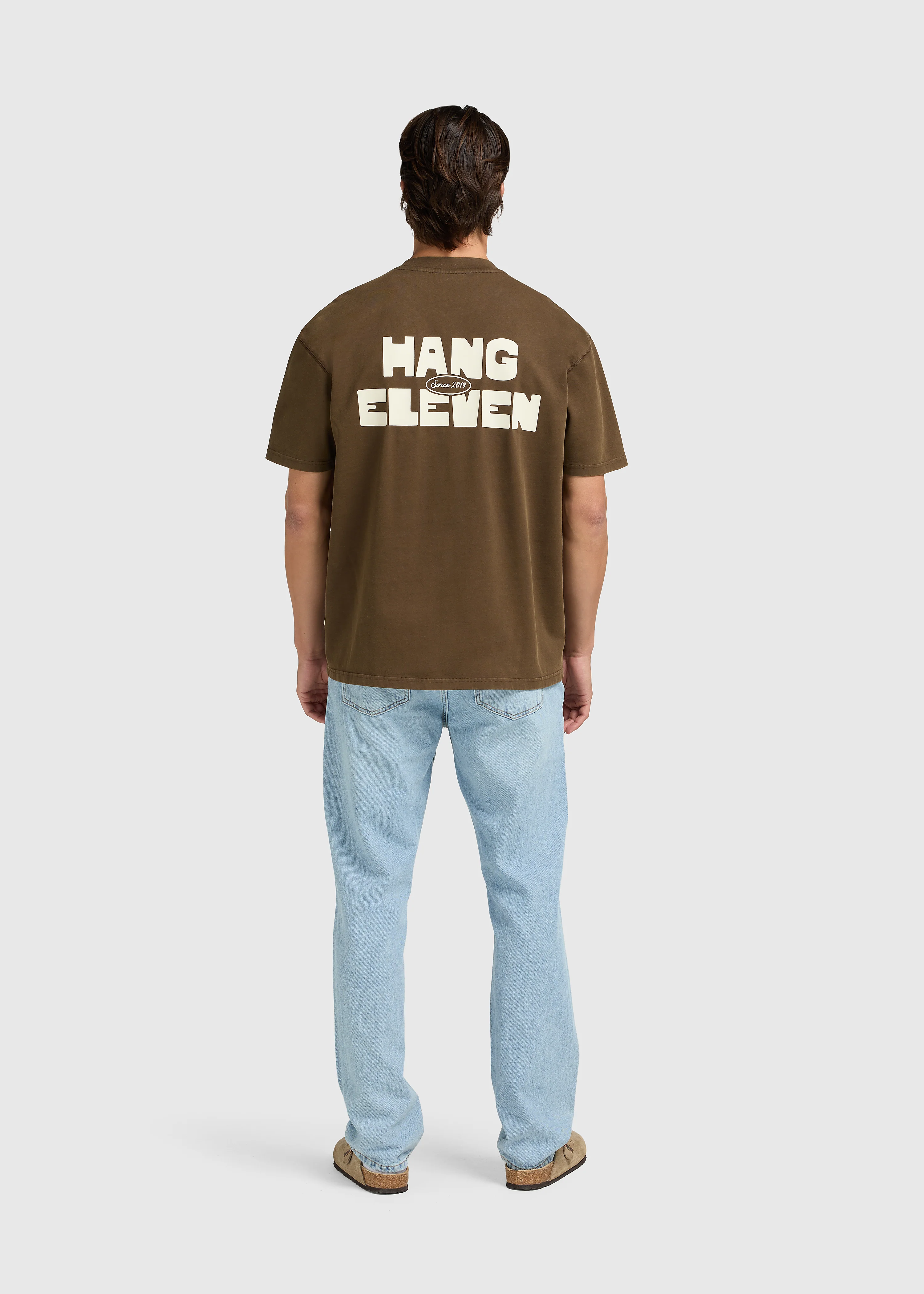 Drift Tee - Washed Brown - Image 4