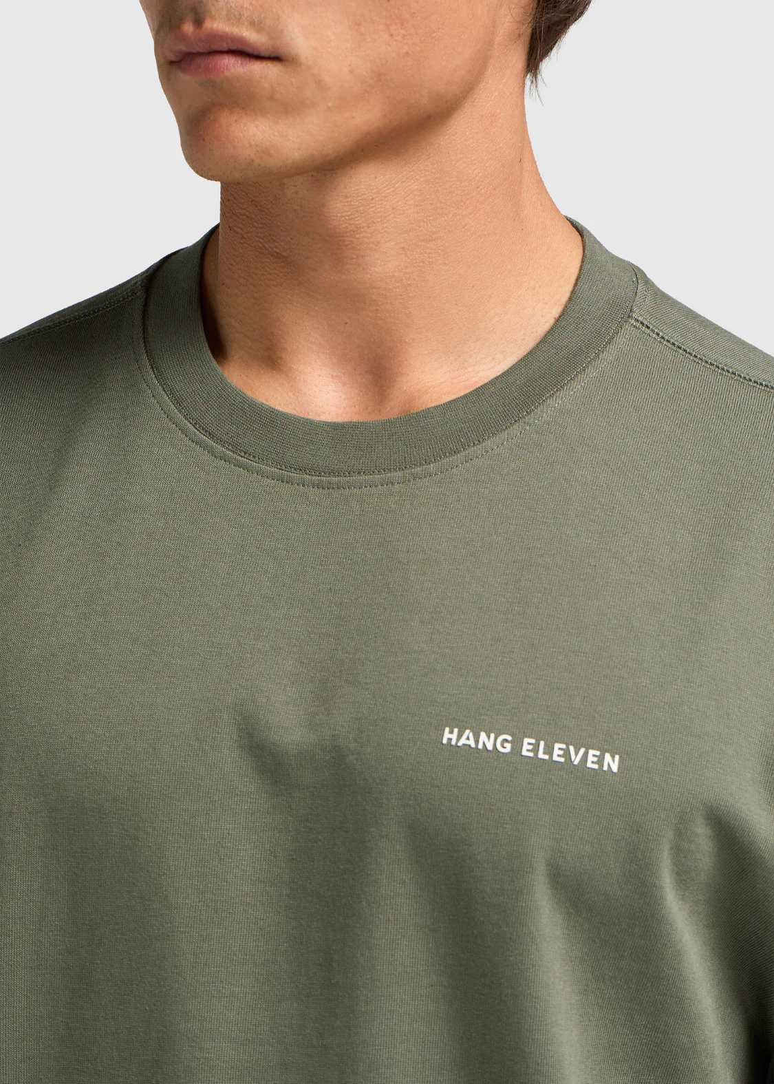 Essential Tee - Olive Green - Image 3