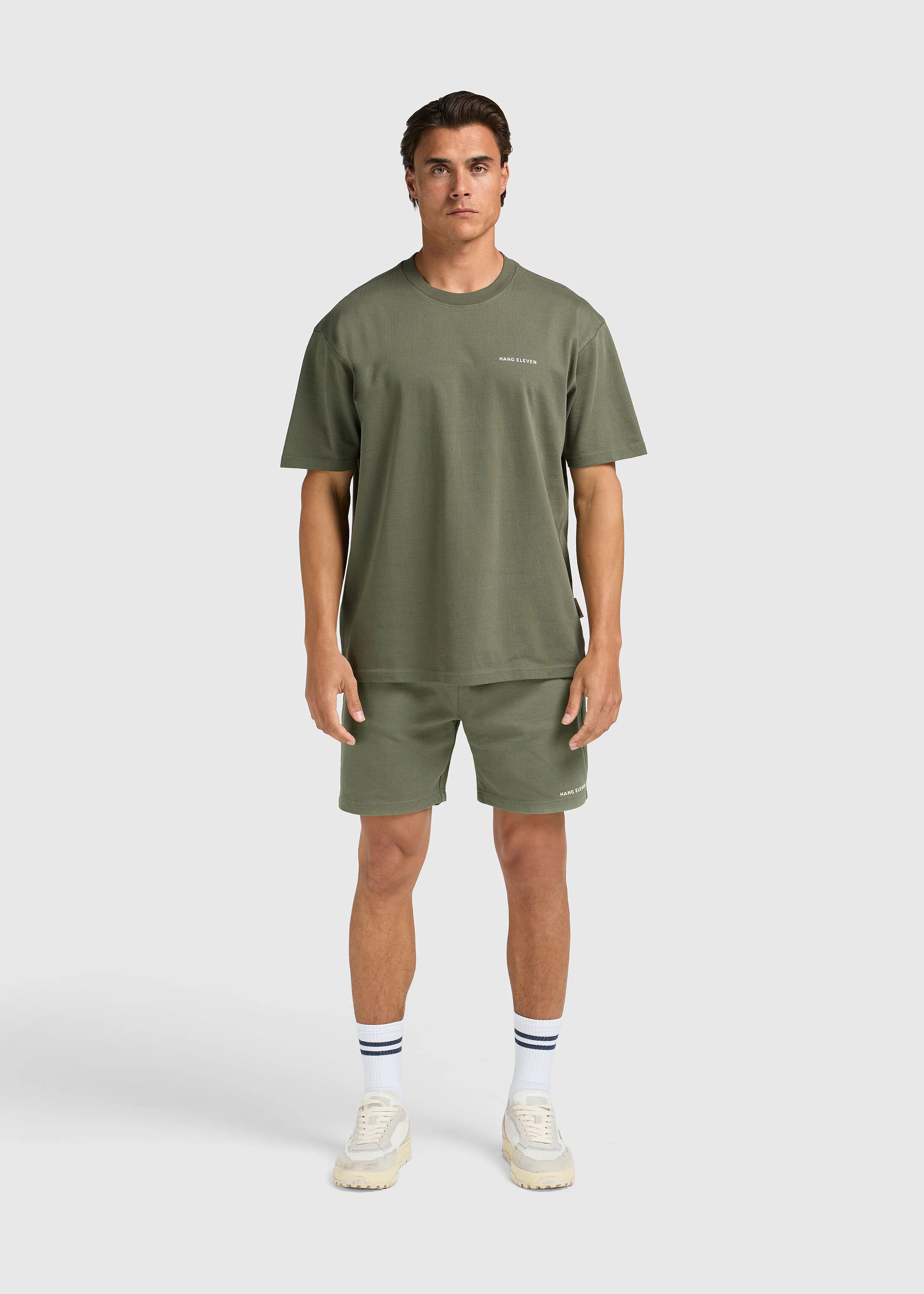 Essential Tee - Olive Green - Image 4