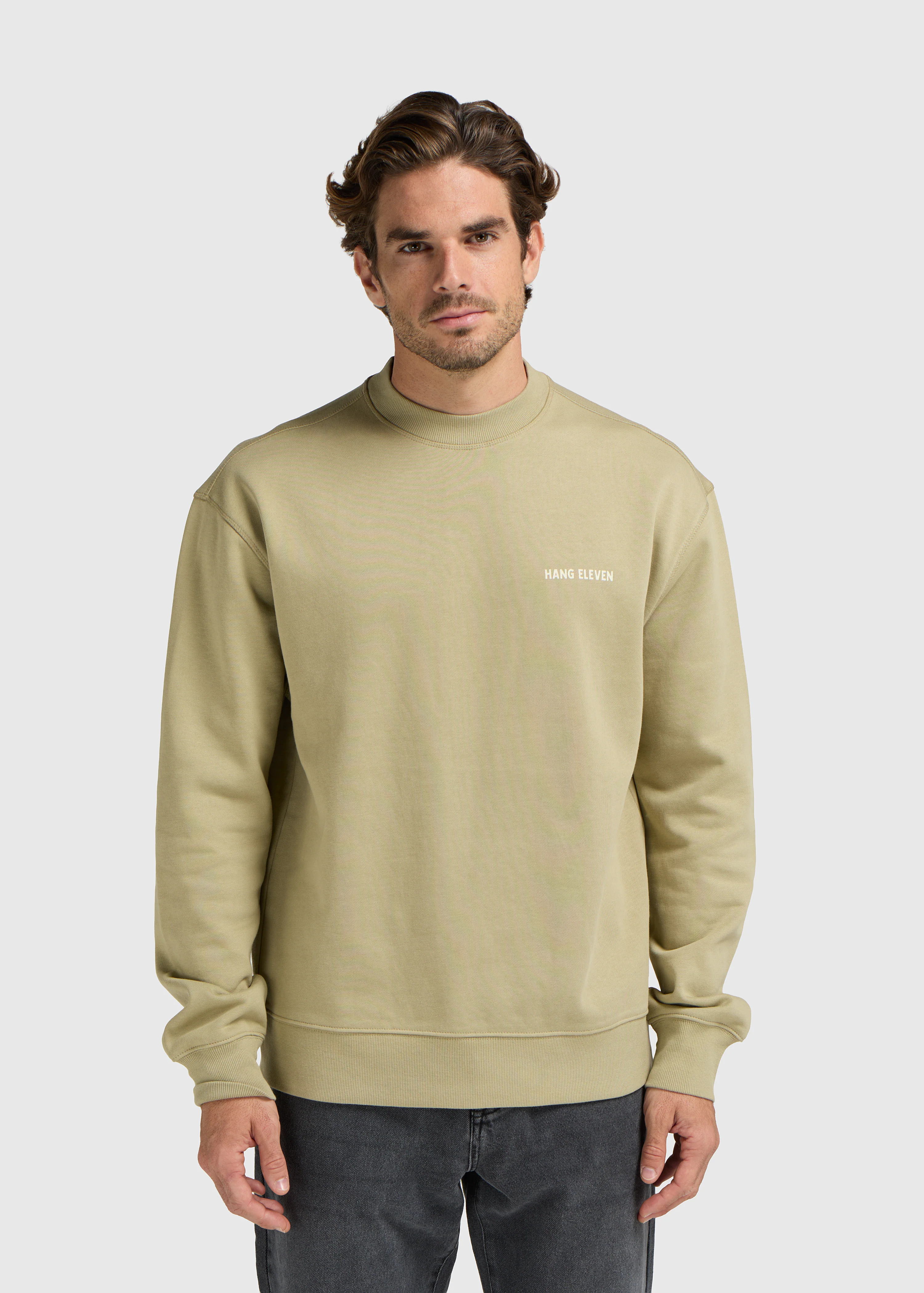Florae Crewneck - Slate Green - Image 2