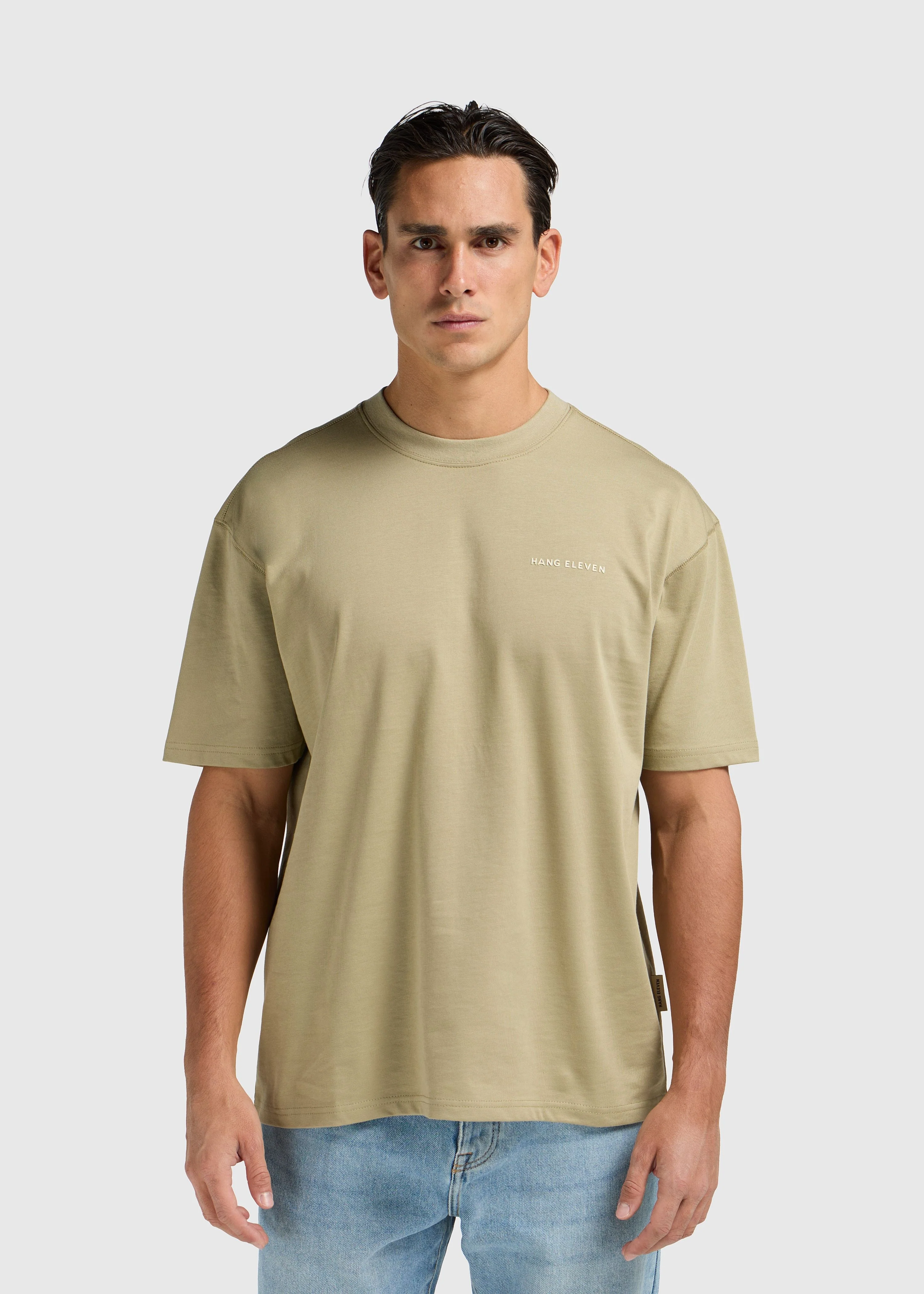 Floral Tee - Slate Green - Image 2