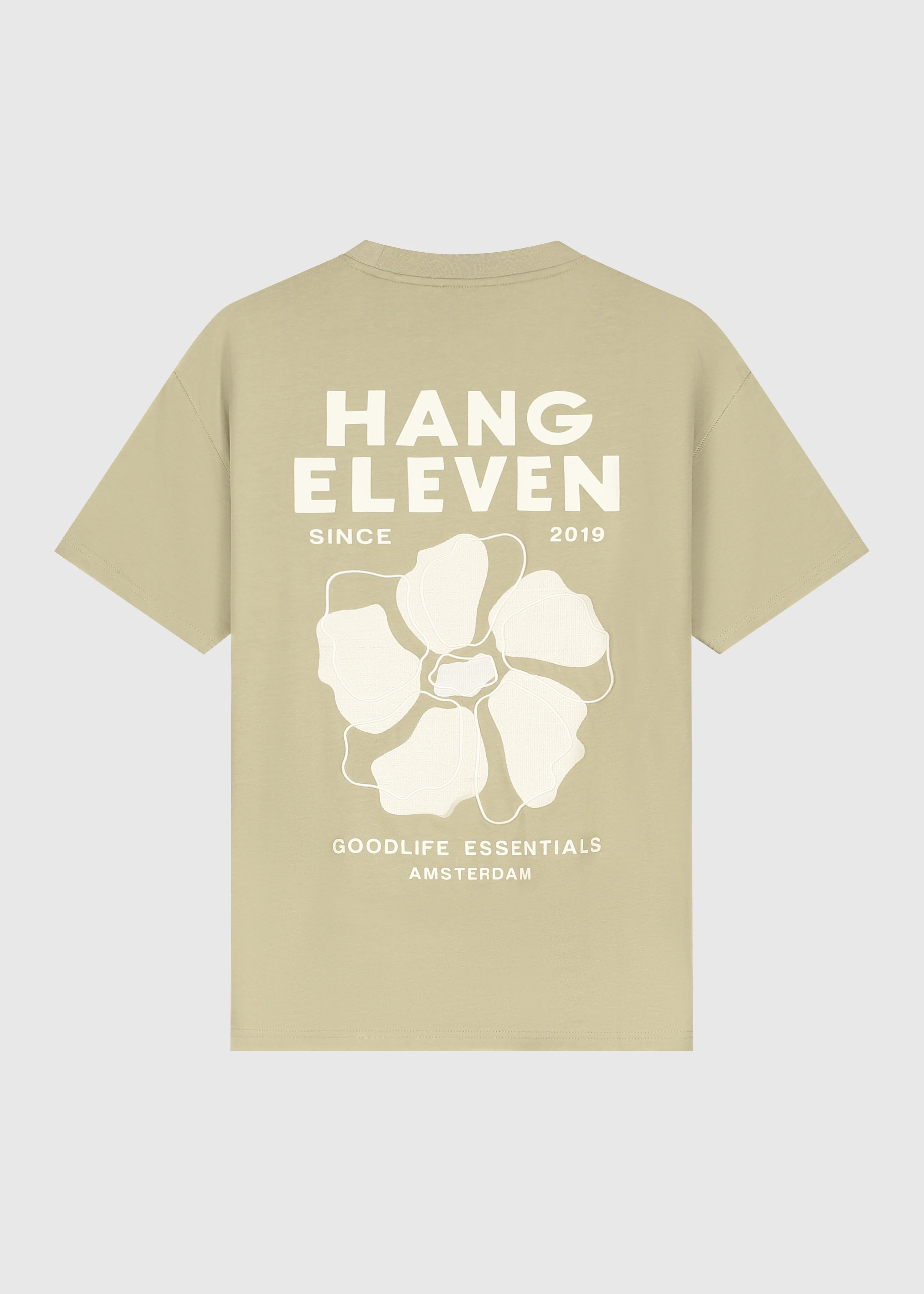Floral Tee - Slate Green - Image 3