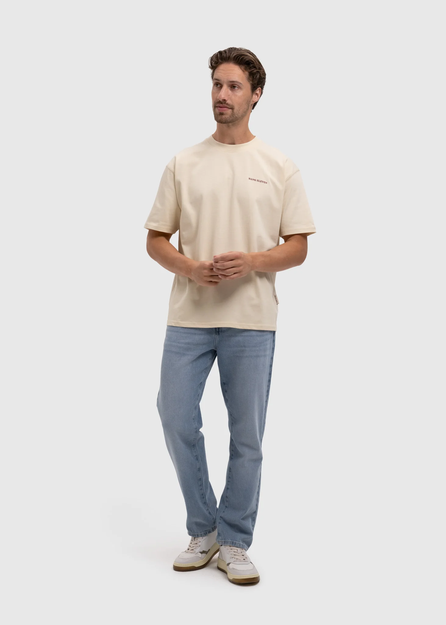 Font Tee - White Sand - Image 5