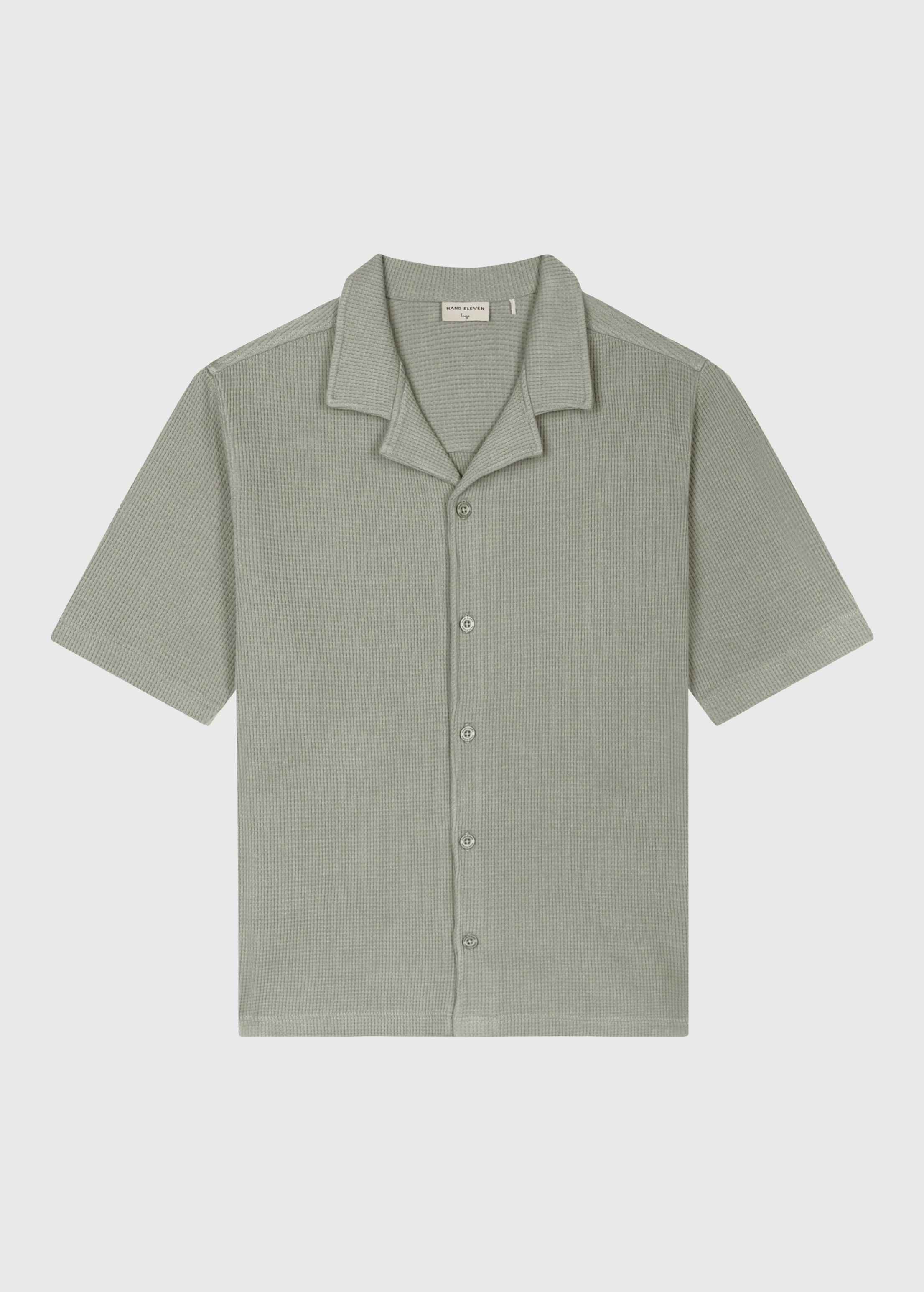 Waffle Shirt - Sage Green - Image 3