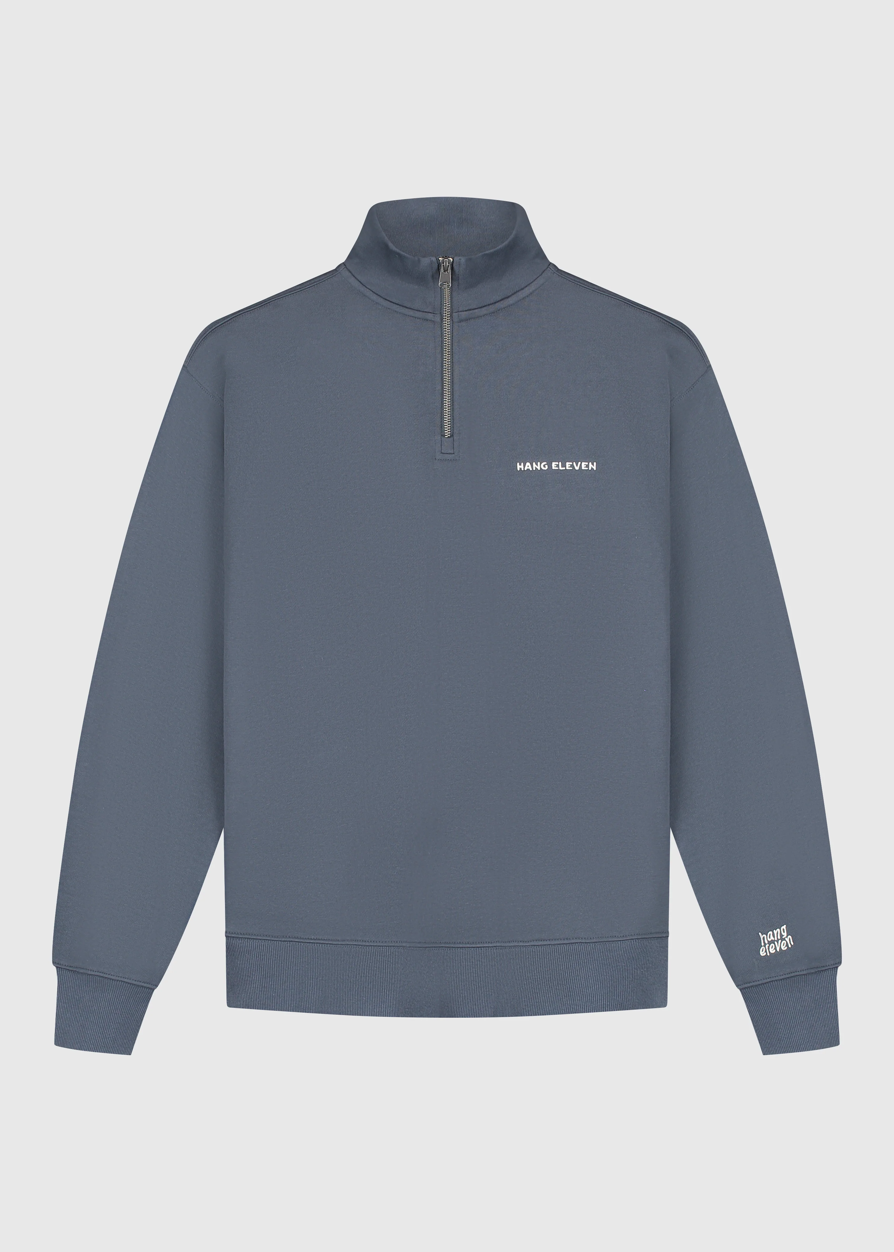 Half Zip Sweater - Ombre Blue - Image 5