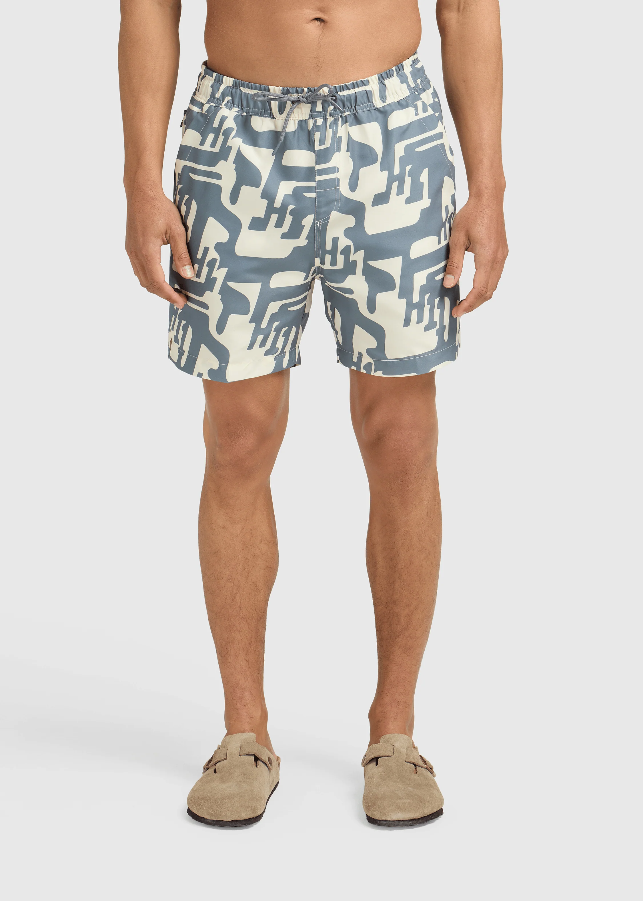 H11 Swim short - Washed Stone Grey - Image 6