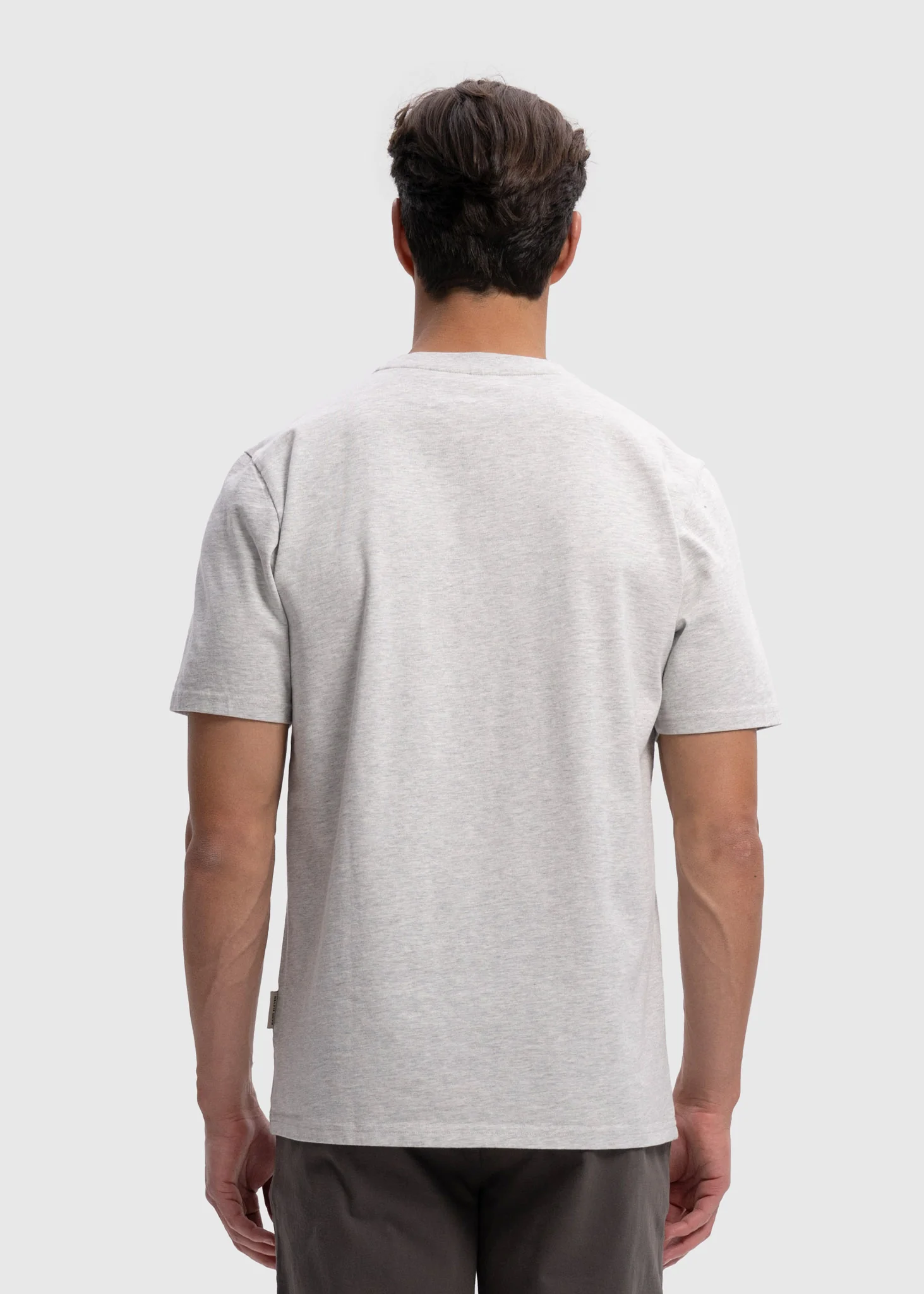 Heavy Regular Premium Tee - Light Grey - Image 4