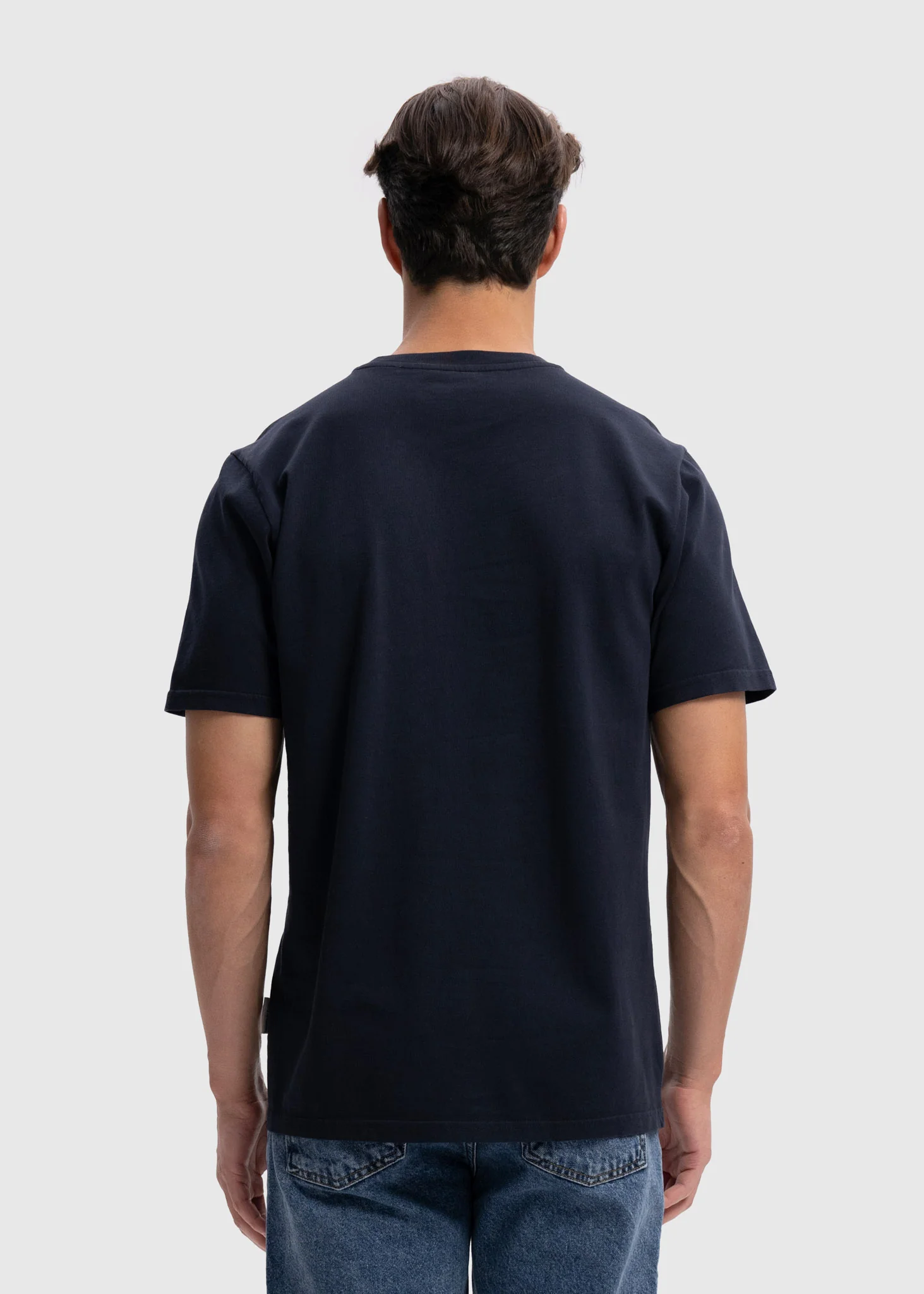 Heavy Regular Premium Tee - Navy Blue - Image 4