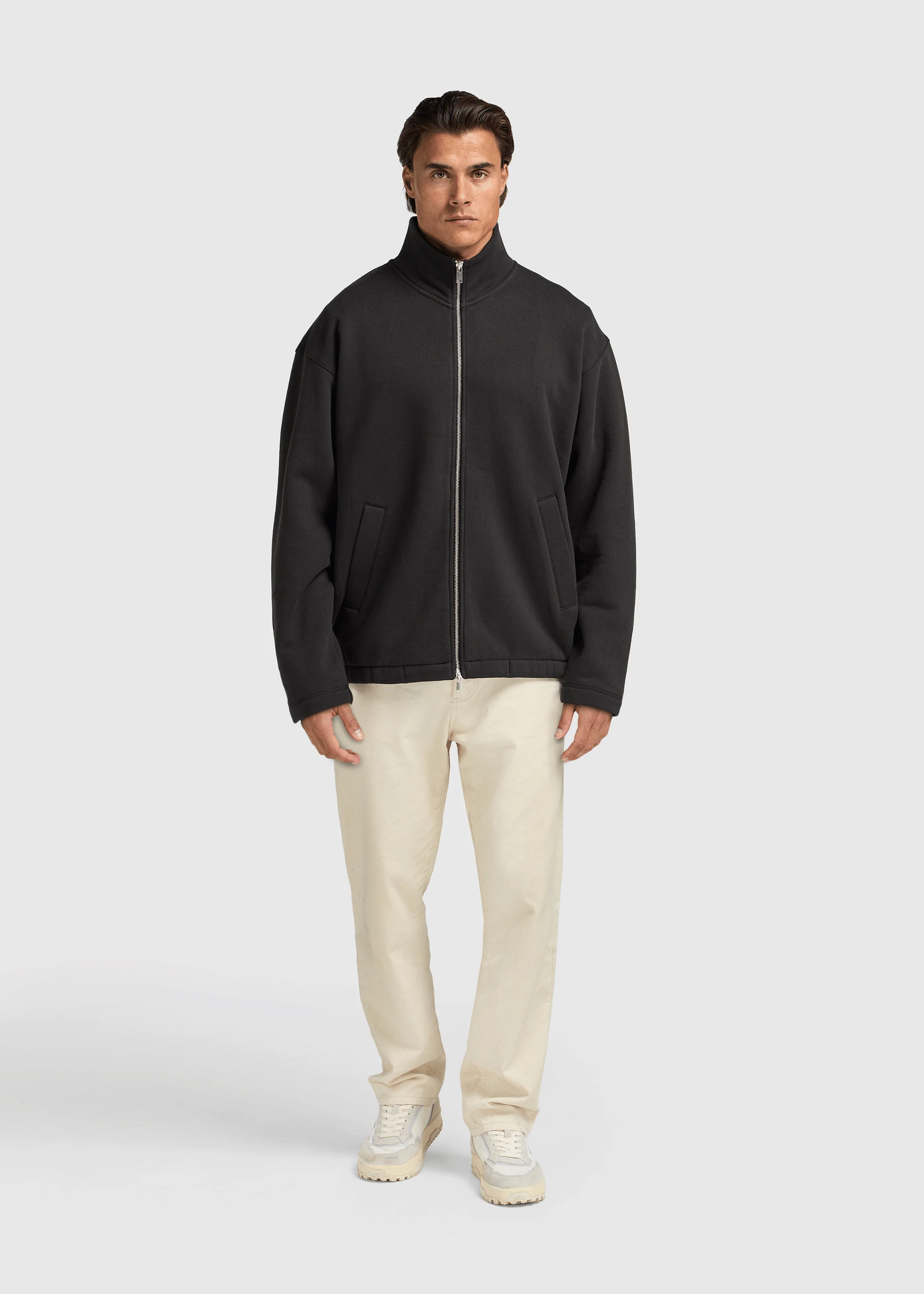 Heavy Full Zip - Midnight Black - Image 2