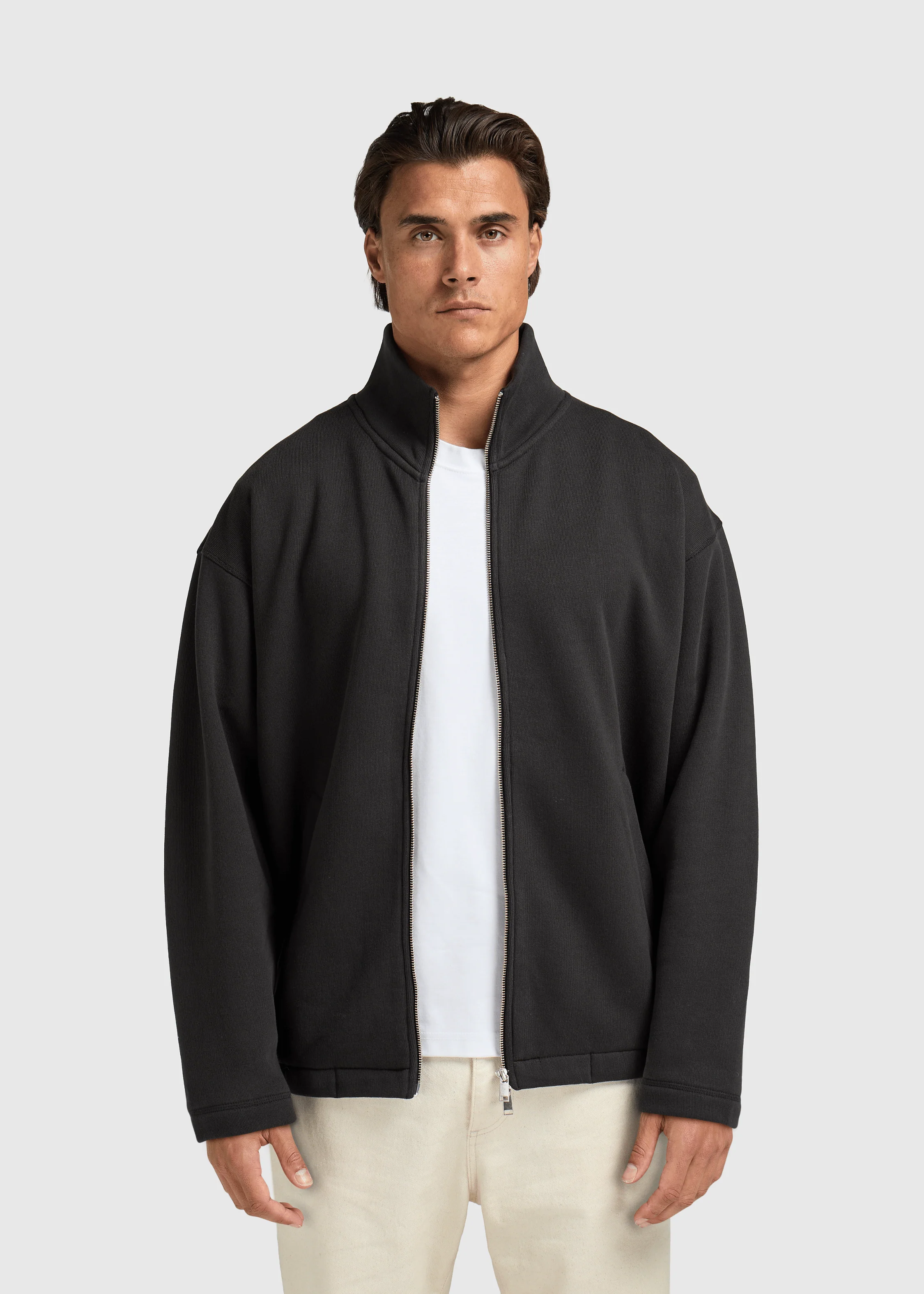 Heavy Full Zip - Midnight Black - Image 5