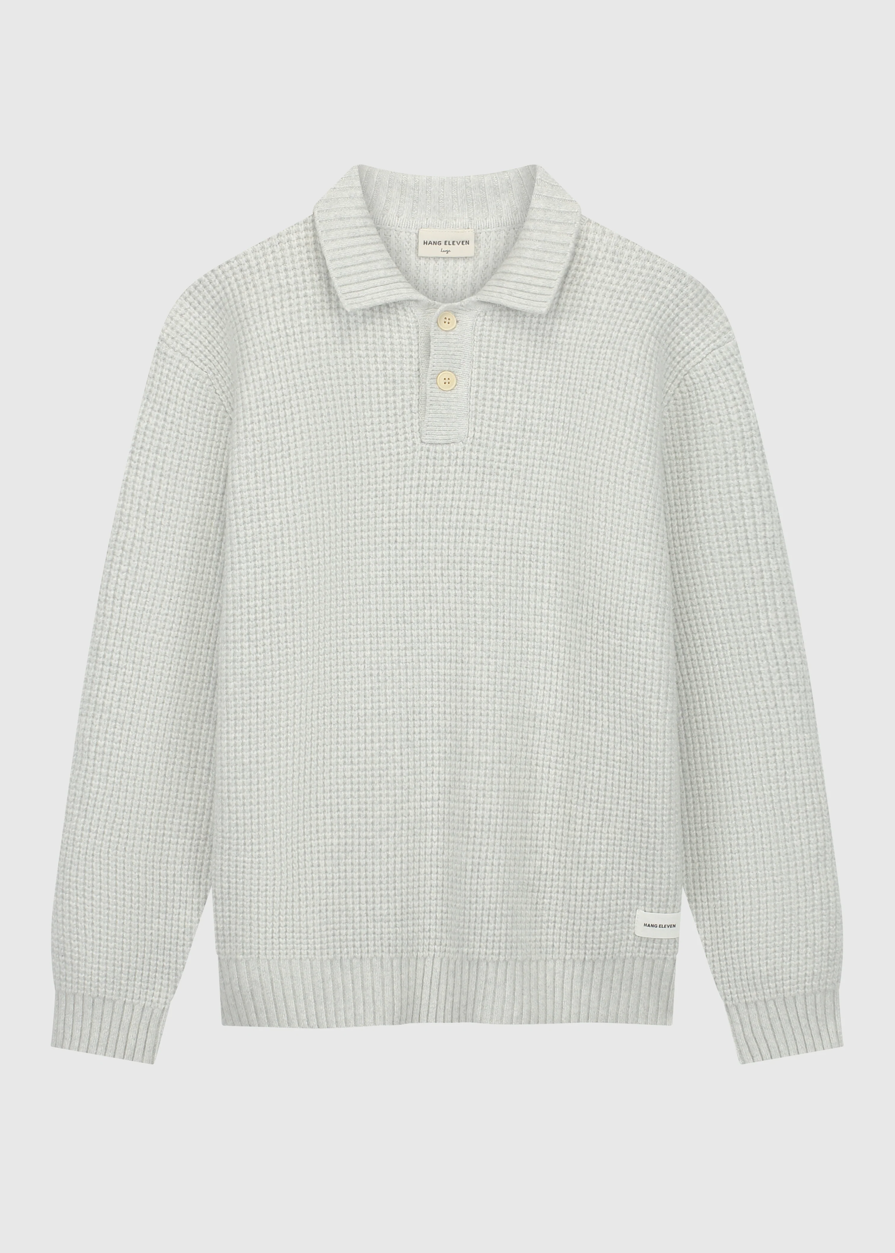 Structure Polo - Grey Melee - Image 4