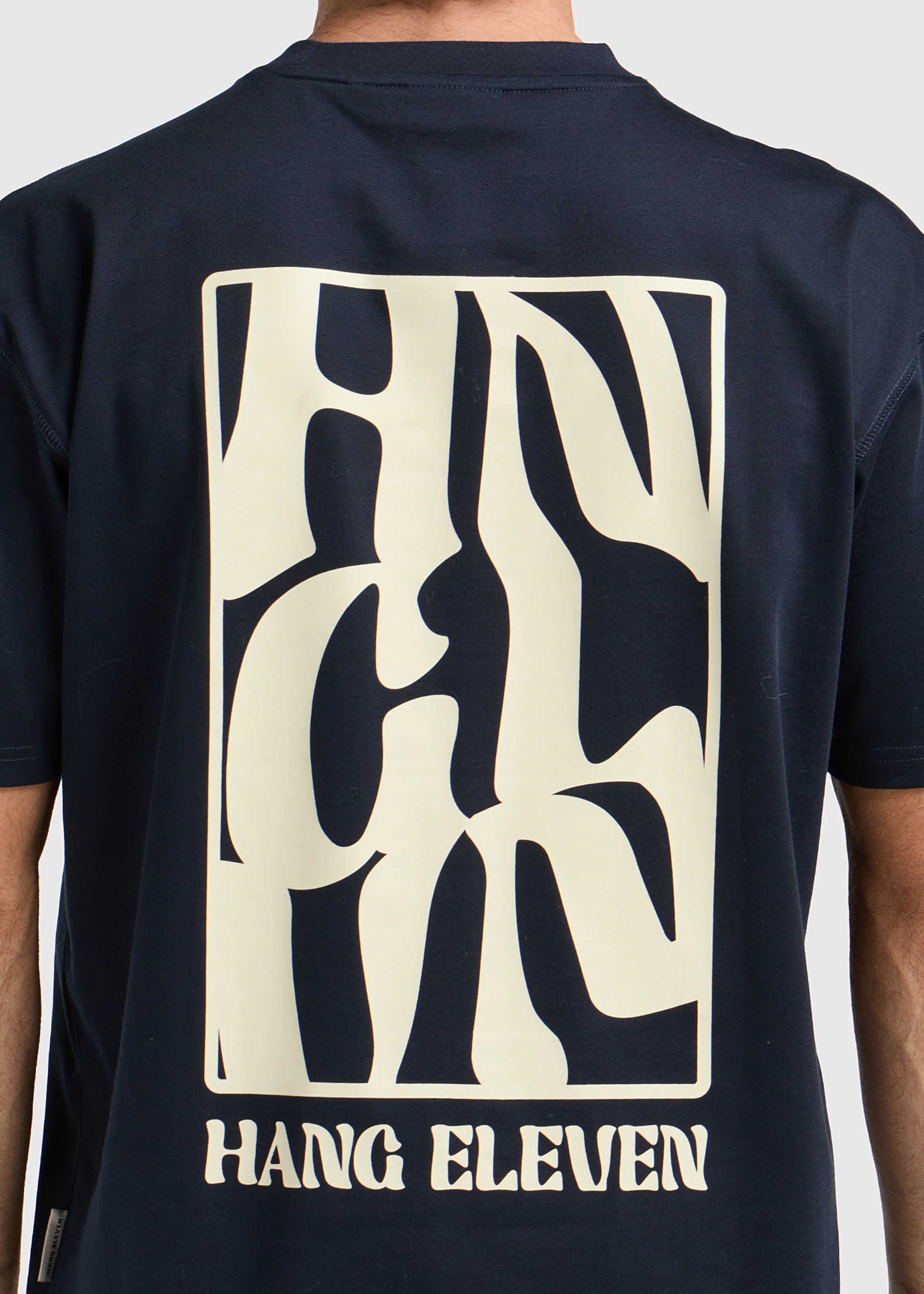 HNGLVN Tee - Navy Blue - Image 4