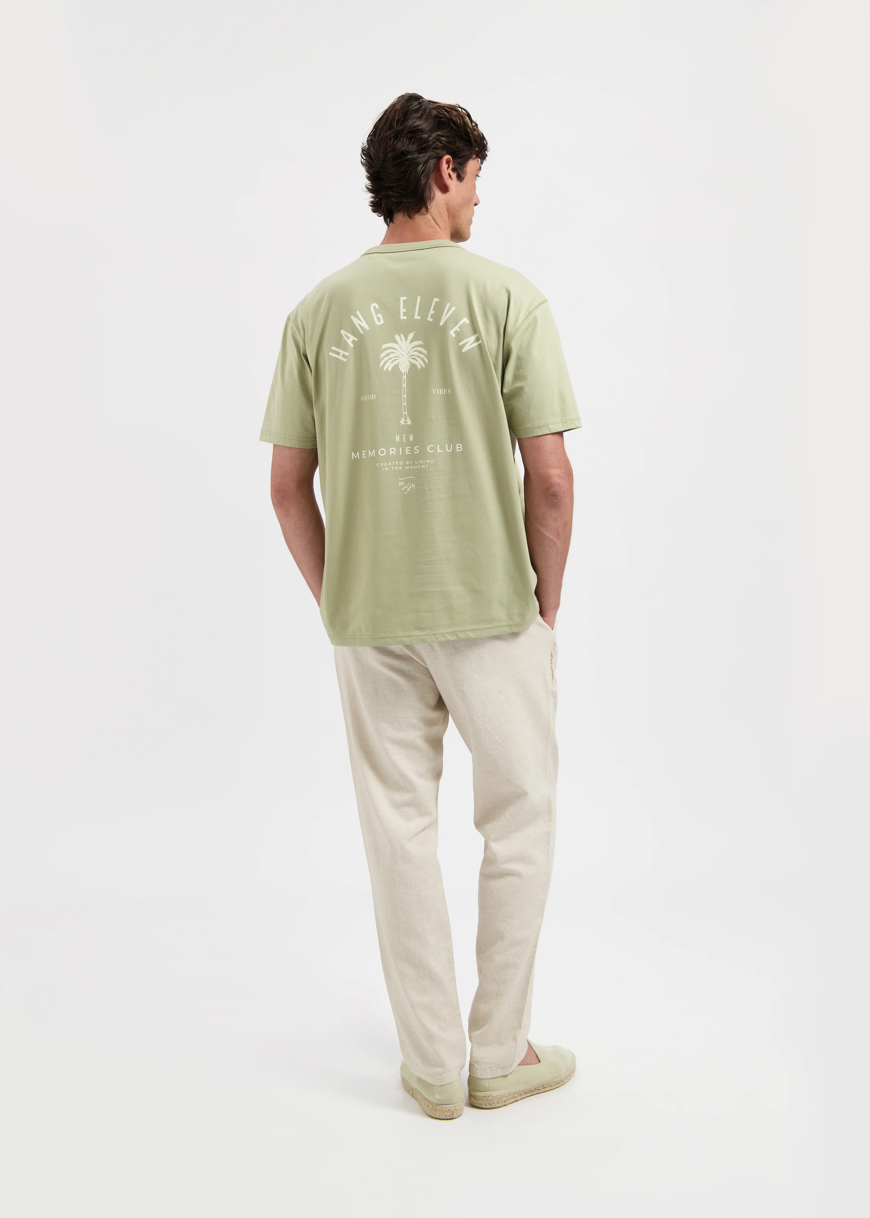 Hometown Tee - Light Slate Green - Image 5