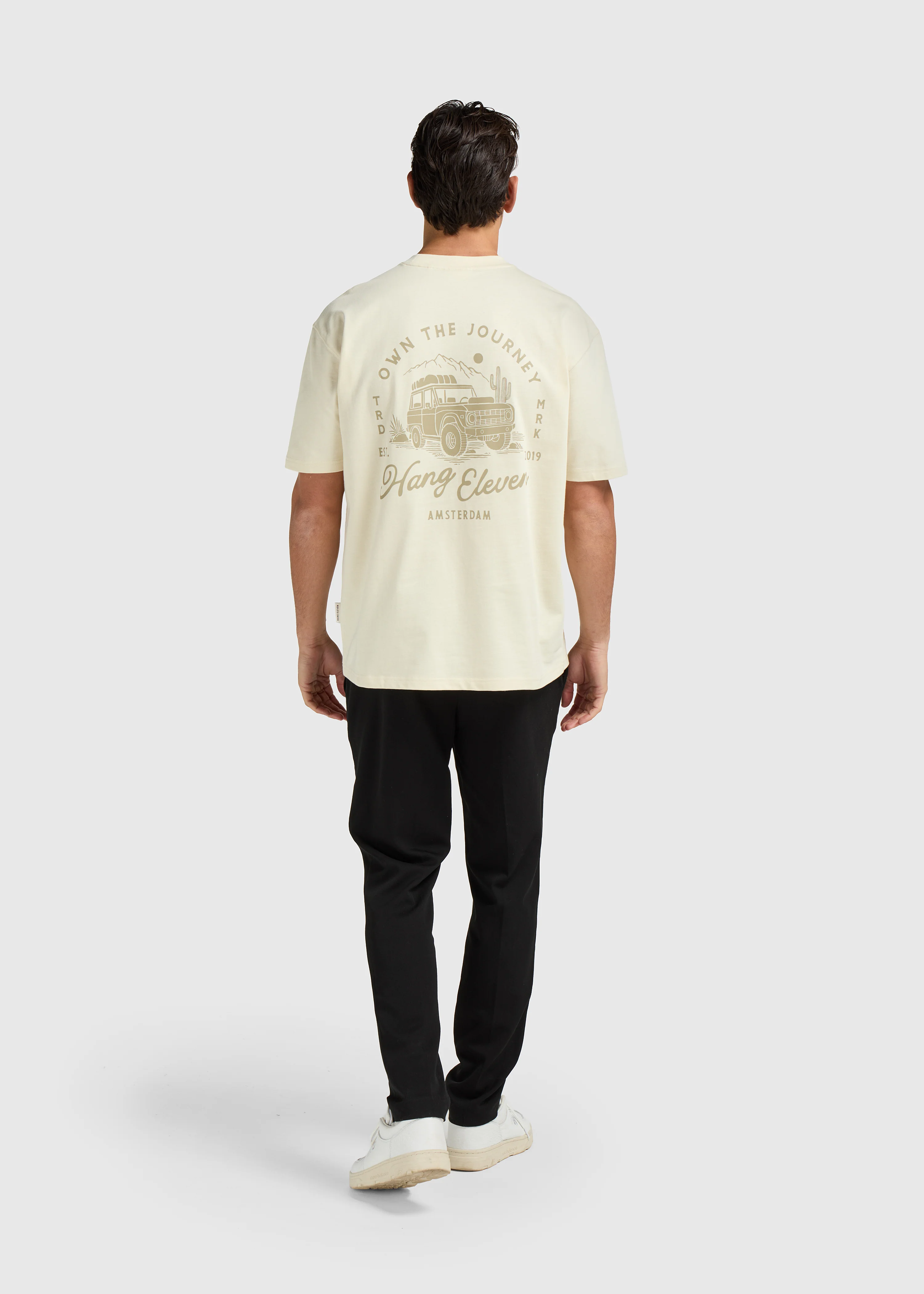 Journey Tee - White Sand - Image 5
