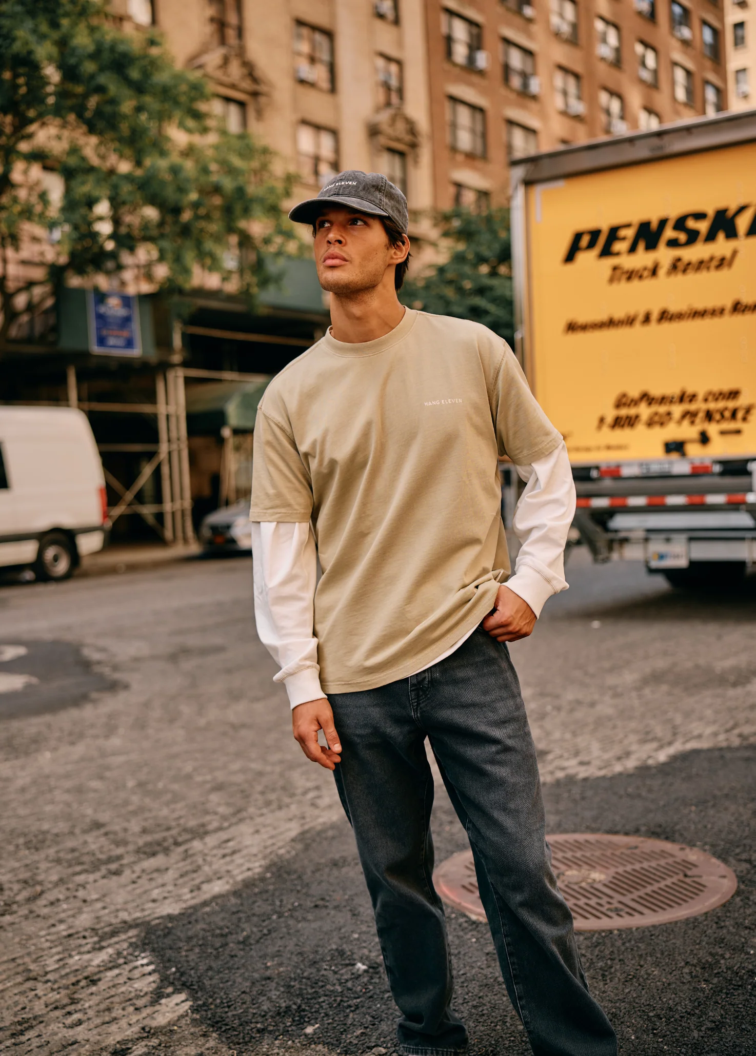 Life Tee - Slate Green - Image 5
