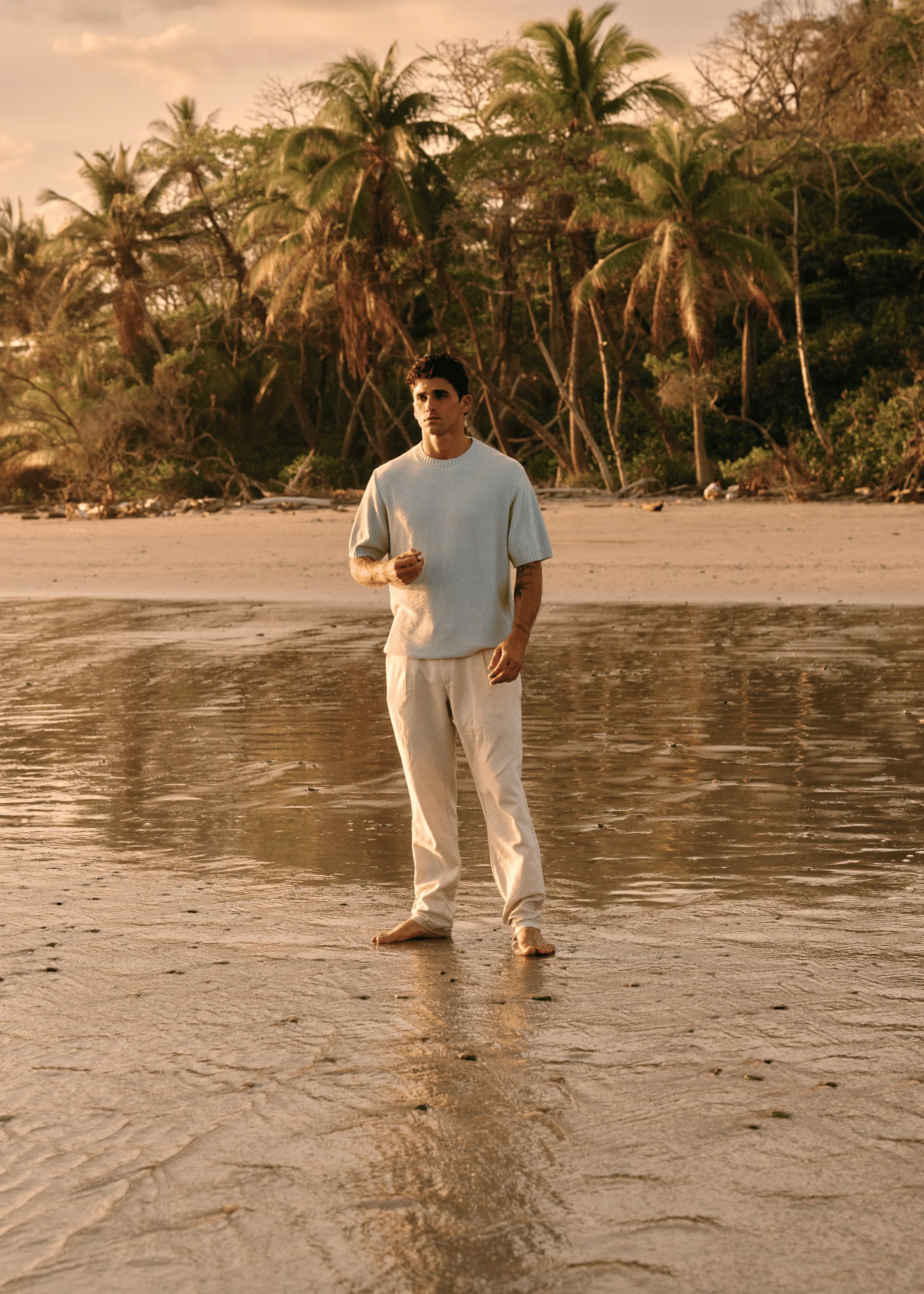 The Linen Pants - Dove - Image 3