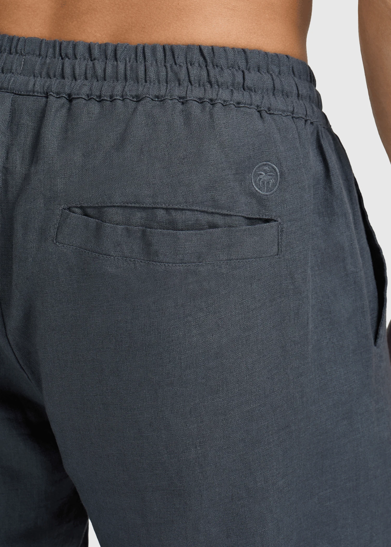 The Linen Pants - Navy Blue - Image 4