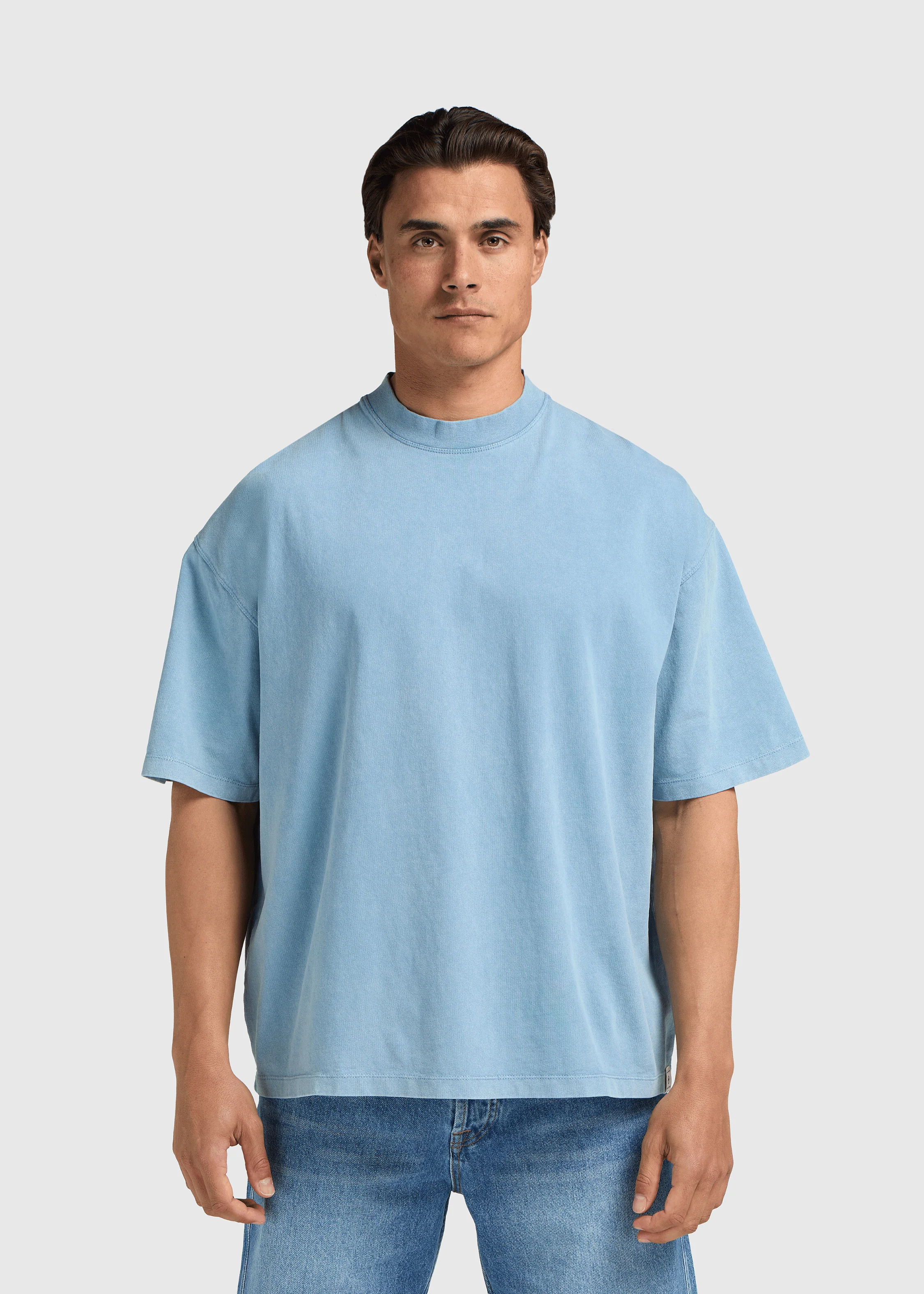 Loose Vintage Tee - Light Blue
