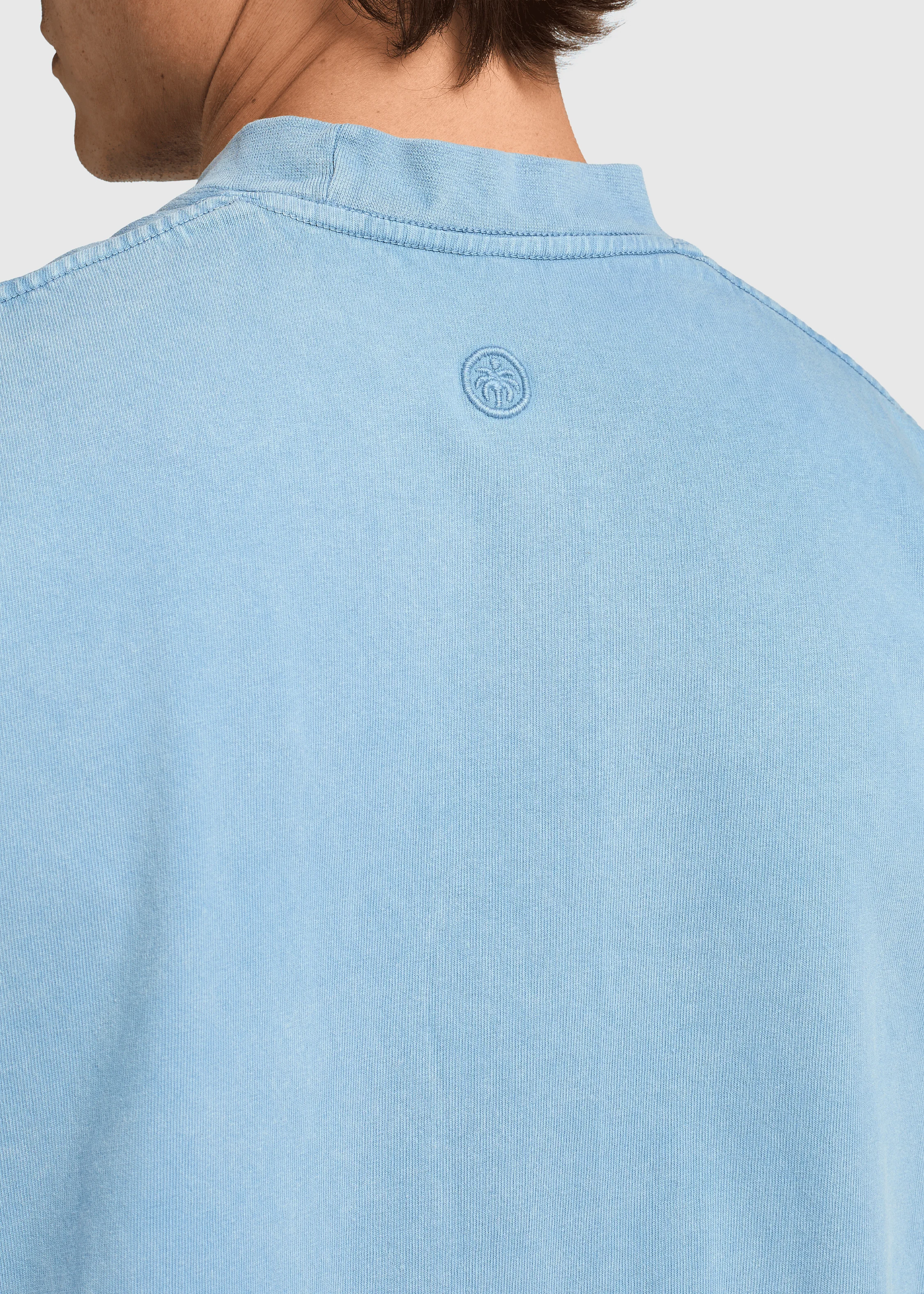Loose Vintage Tee - Light Blue - Image 3