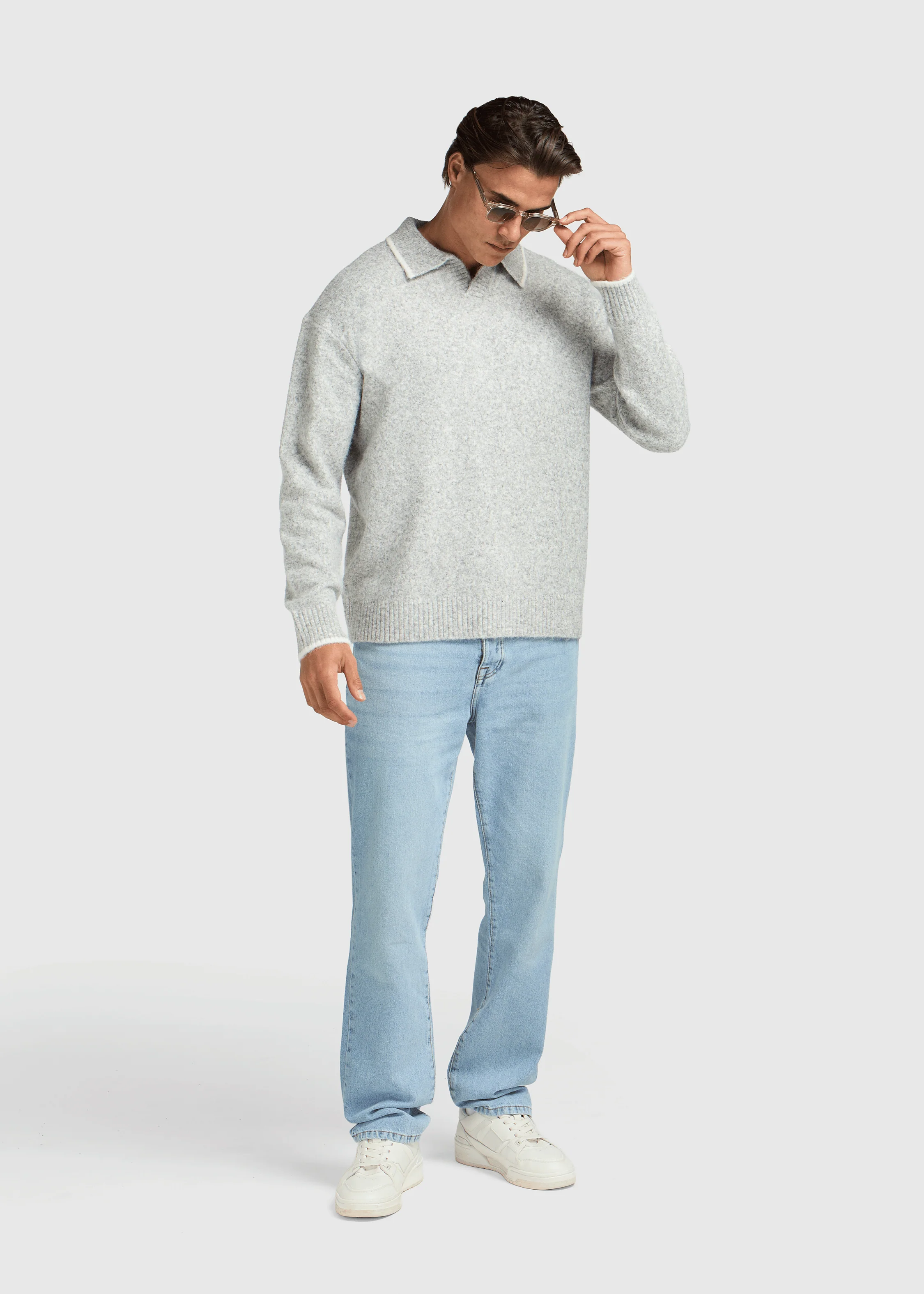 The Clean Straight Jeans - Blue Light - Image 7