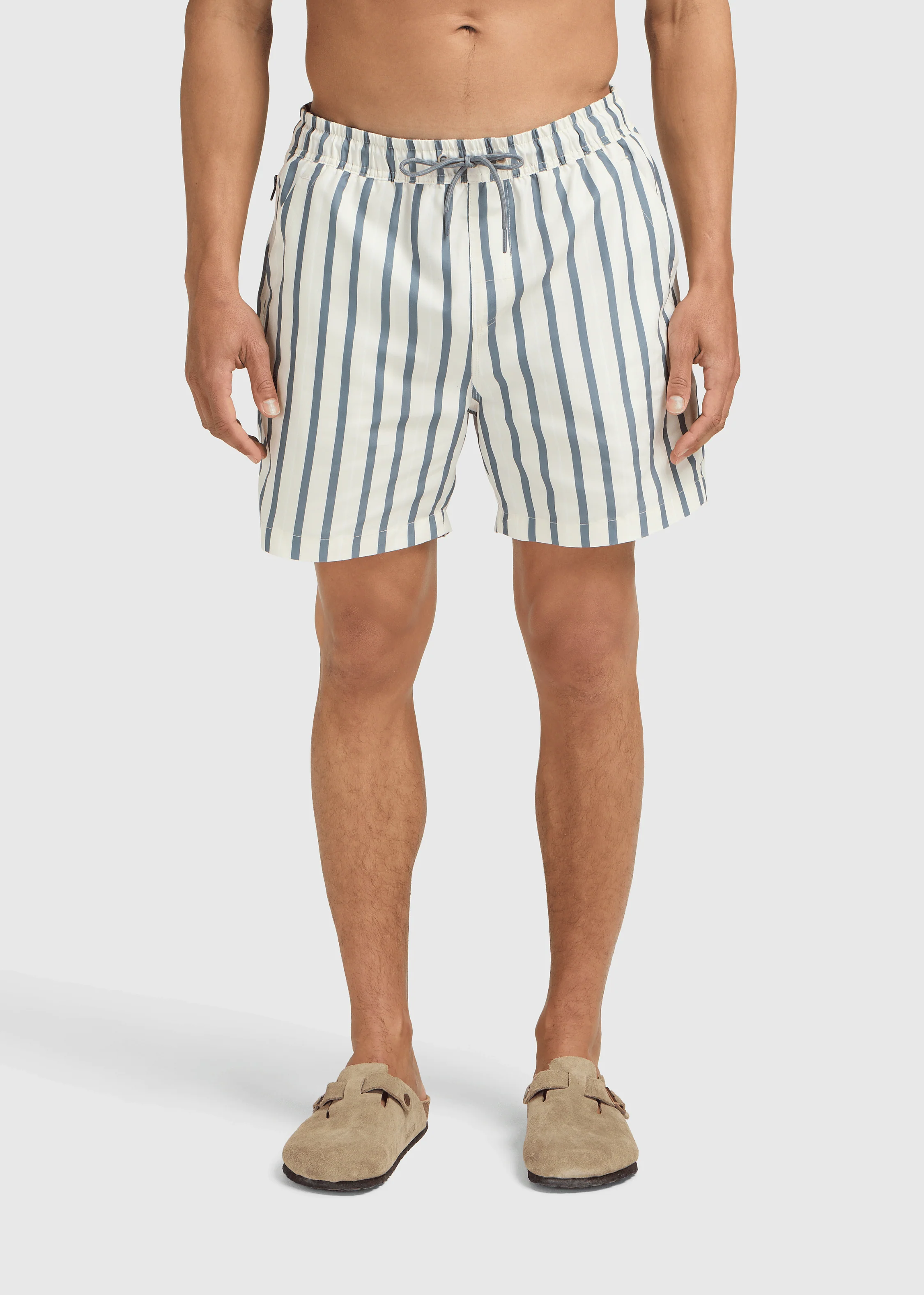 Multi Striped Swim Short - Sand - Image 5