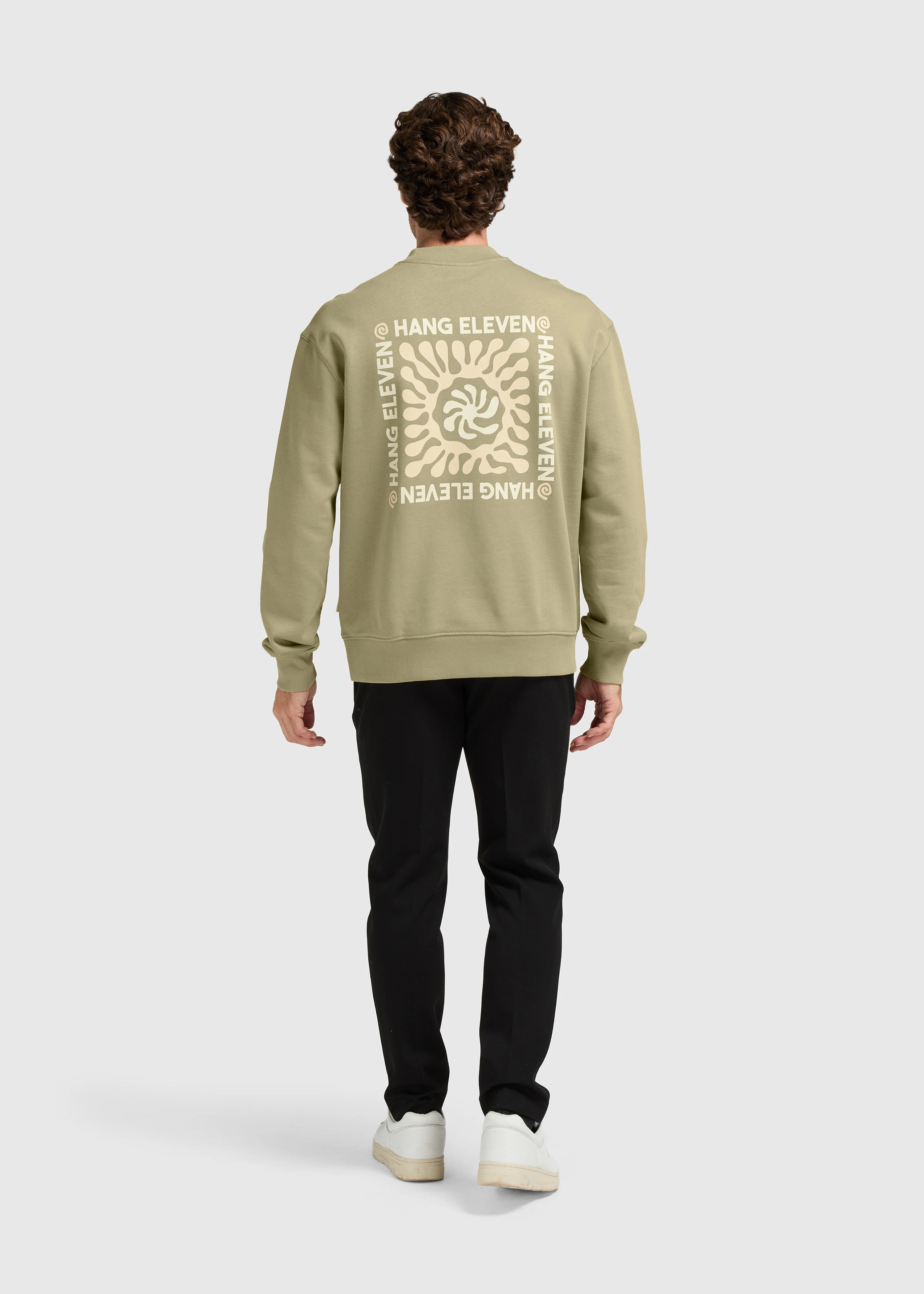 Off Grid Crewneck - Slate Green - Image 3