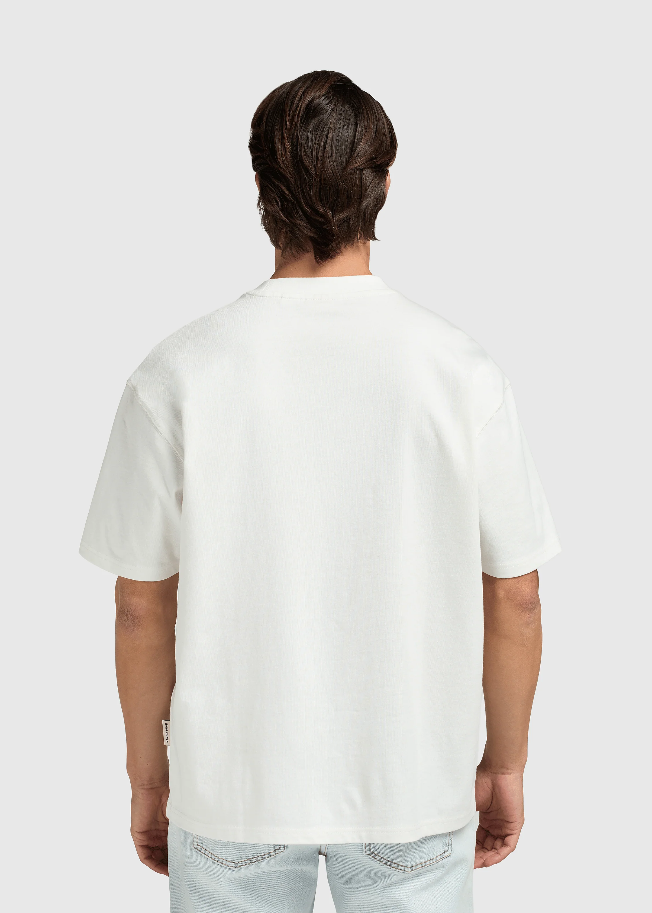Oversized Basic Tee - White - Image 2