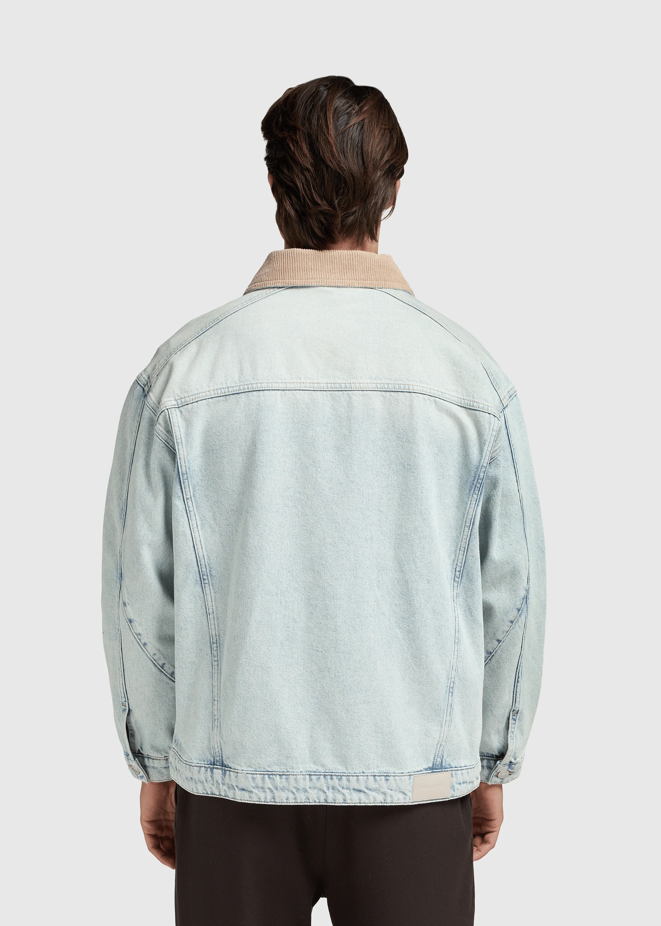 Ozzy Denim Jacket - Washed Blue - Image 2