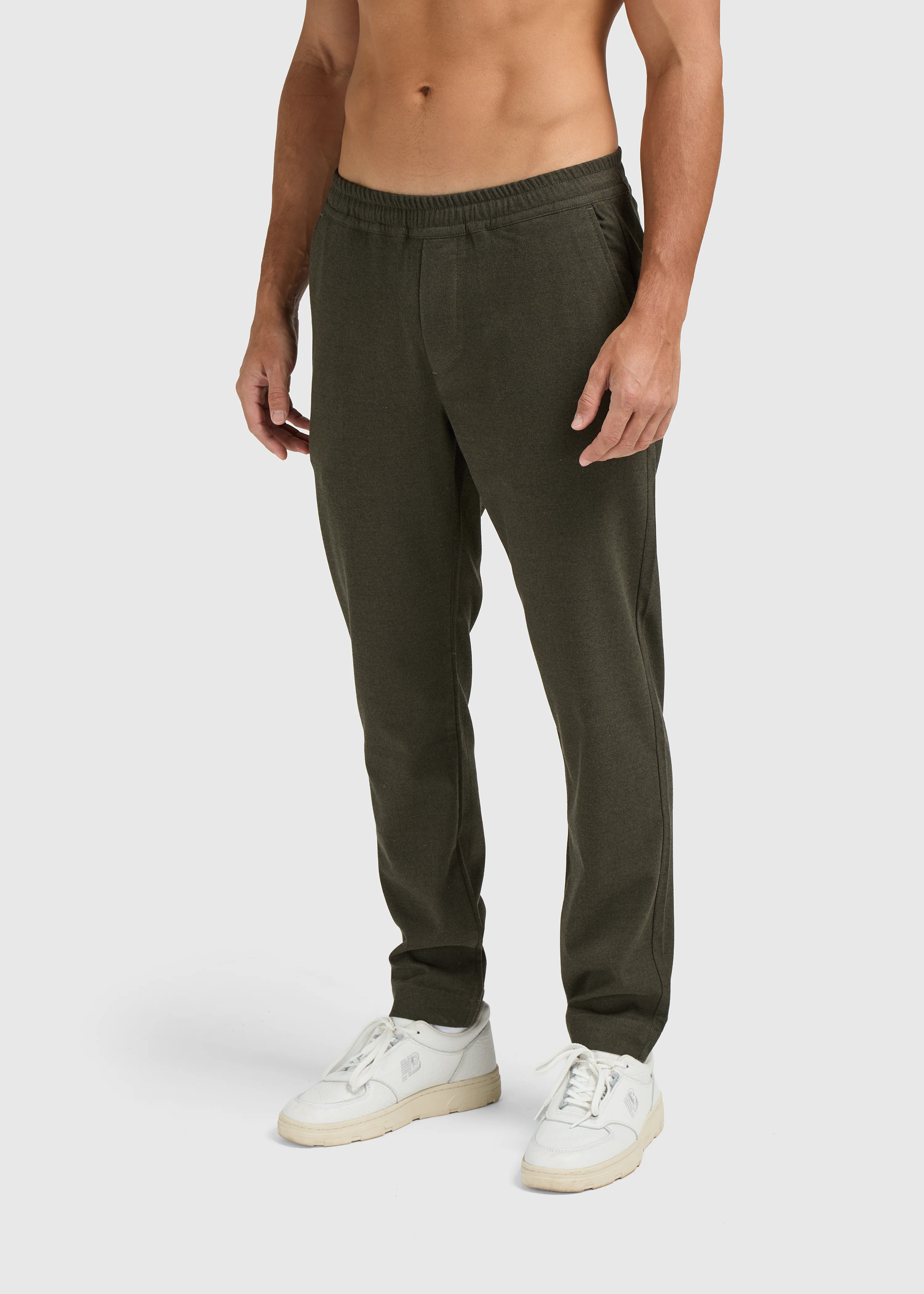 The Clean Trouser - Brushed Green - Image 5