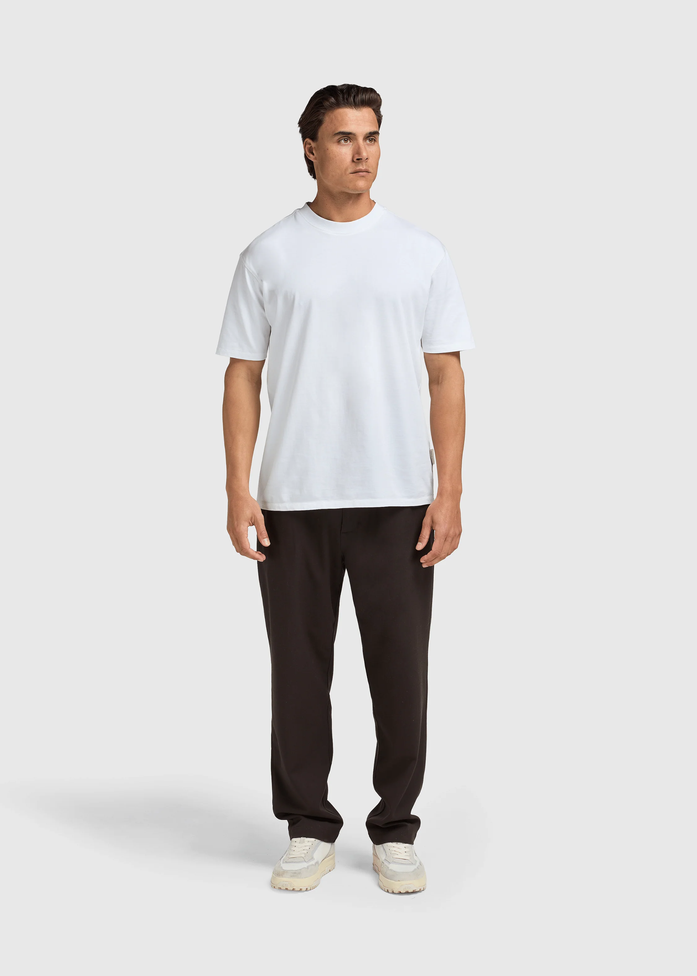 Regular Basic Tee - White - Image 6