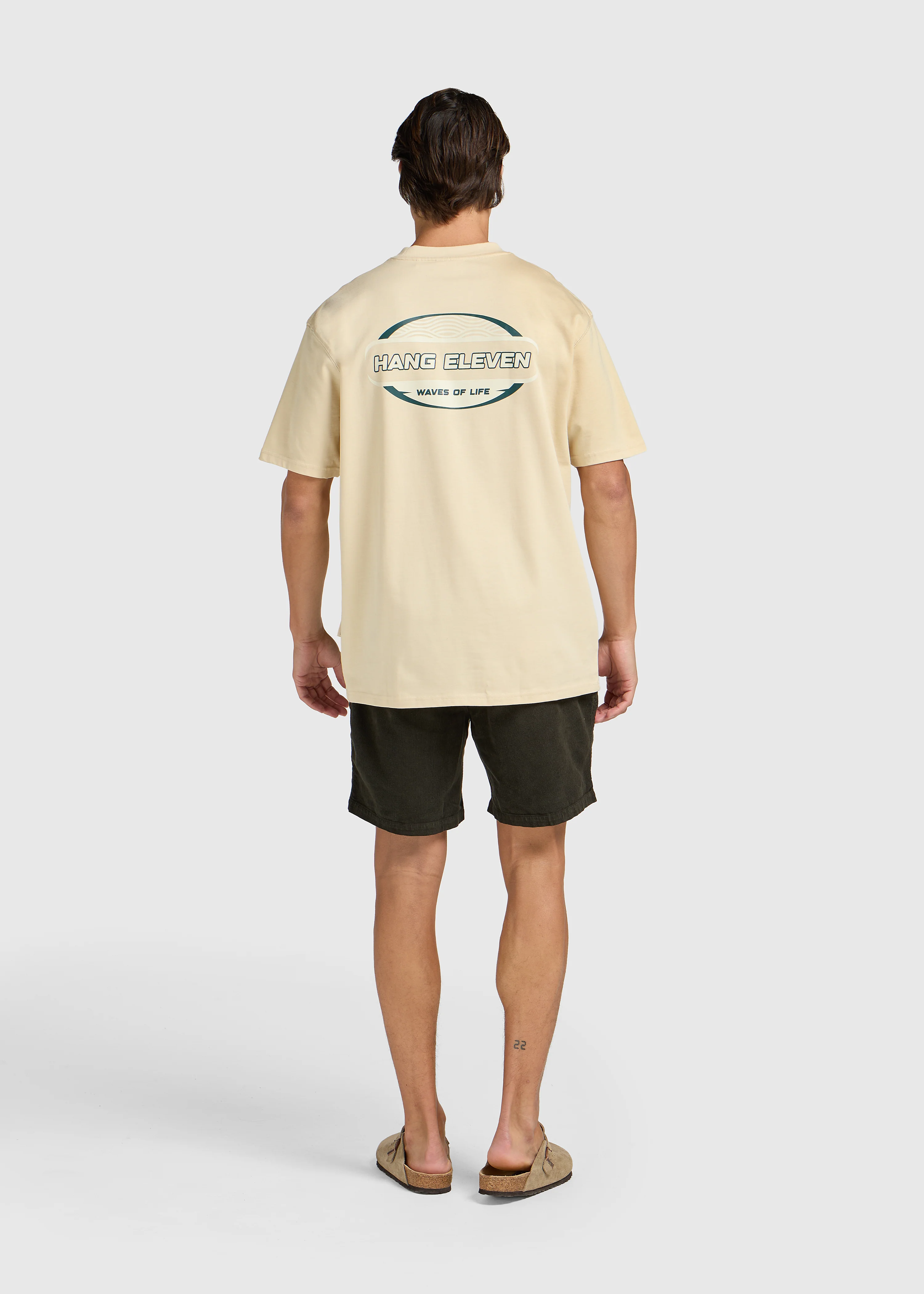 Retro Tee - Sand - Image 6