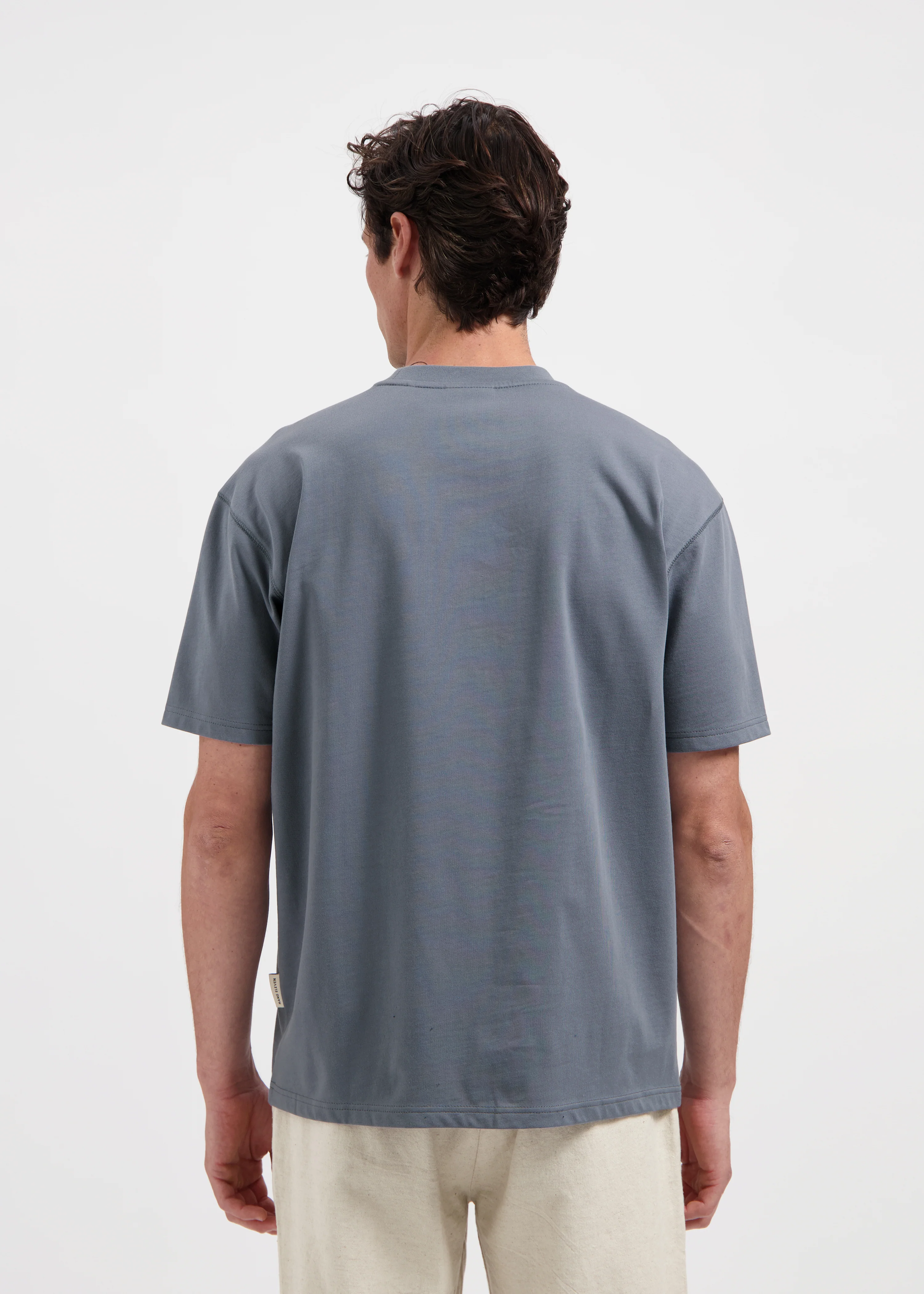 Shaka Tee - Stone Grey - Image 2